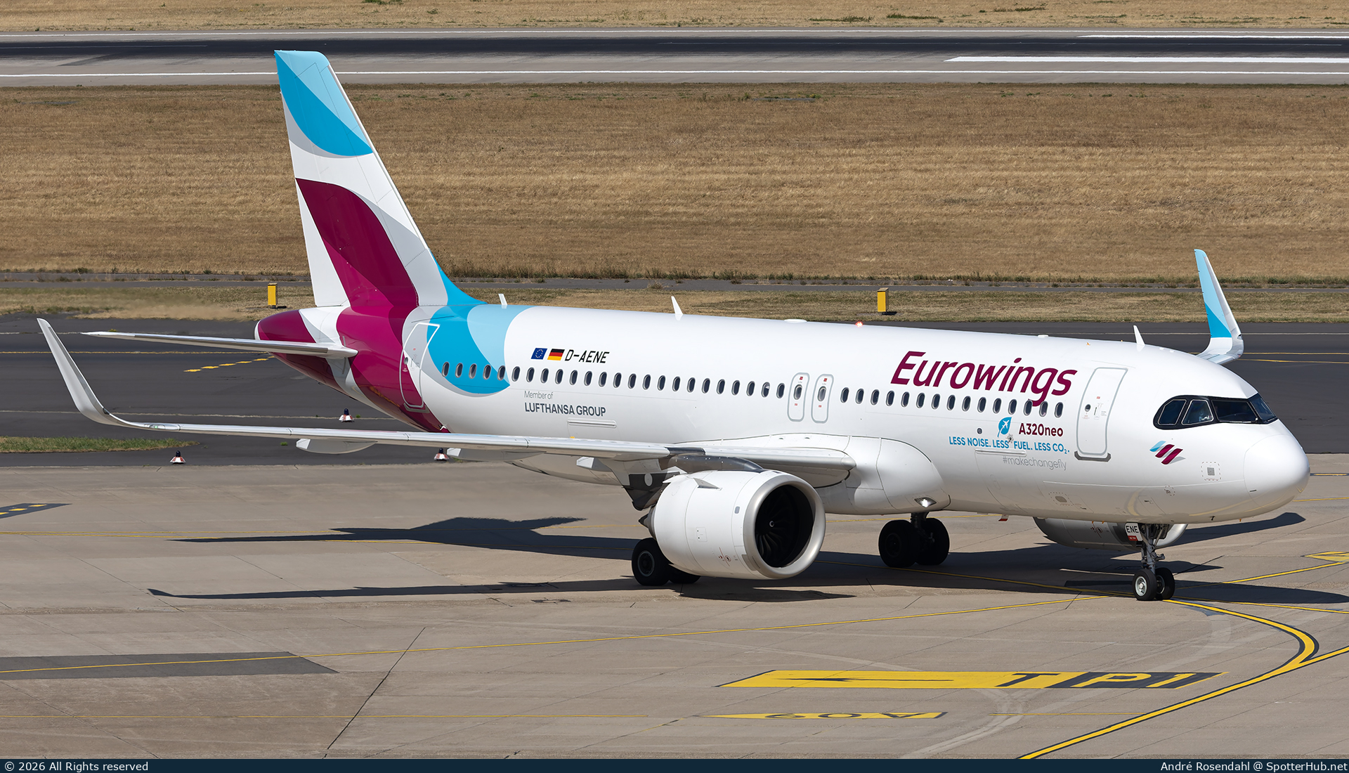 Photo of D-AENE - Airbus A320-251N operated by Eurowings