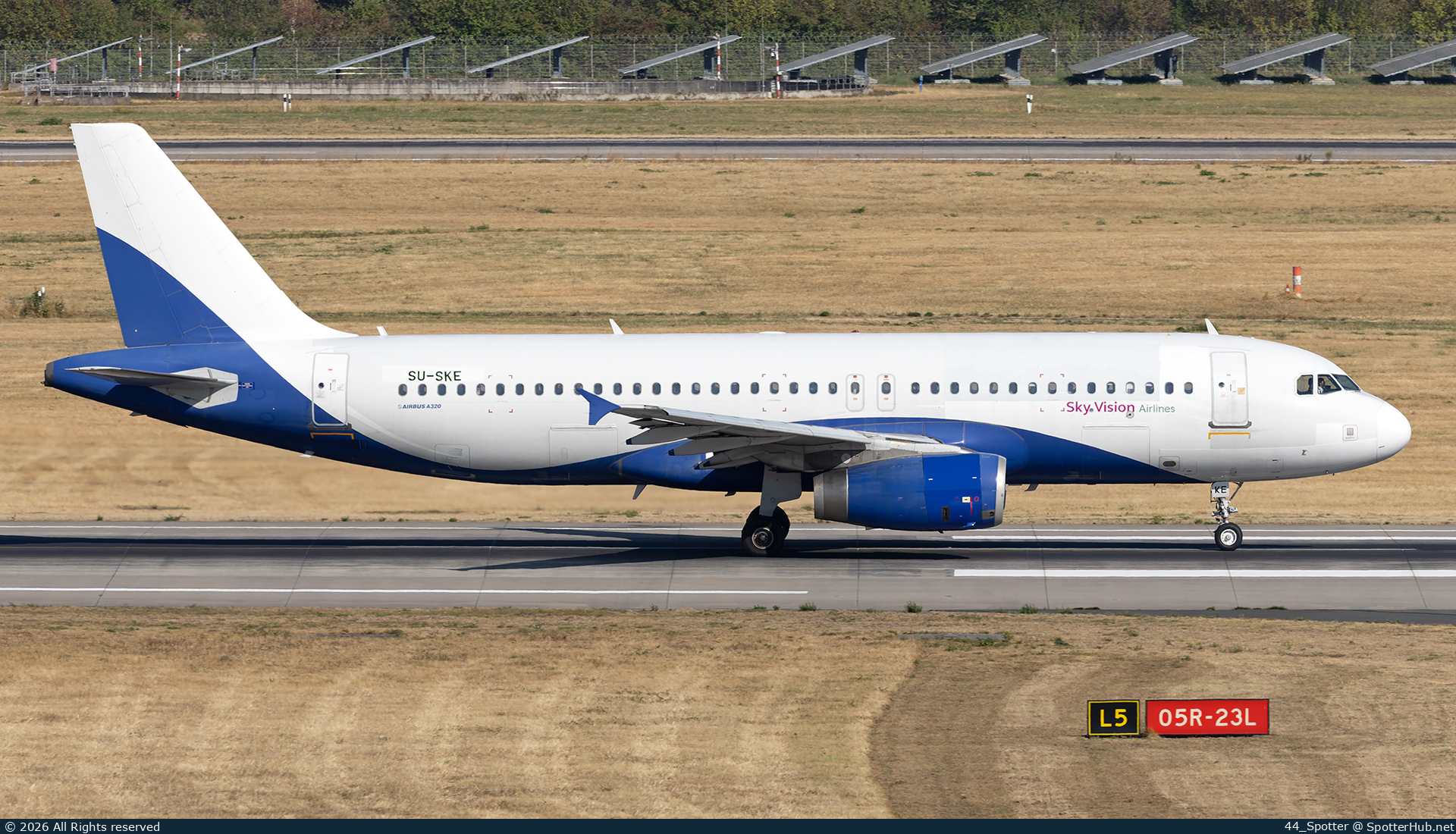 Photo of SU-SKE - Airbus A320-232 operated by Sky Vision Airlines