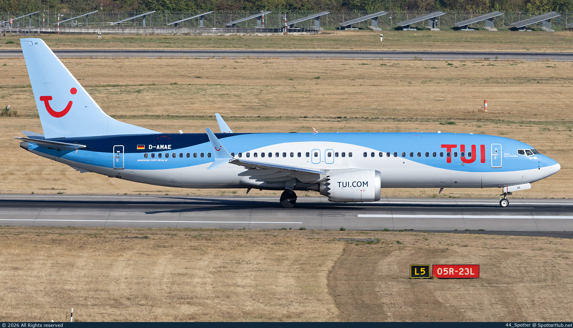 Photo of D-AMAE - Boeing 737 MAX 8 operated by TUIfly