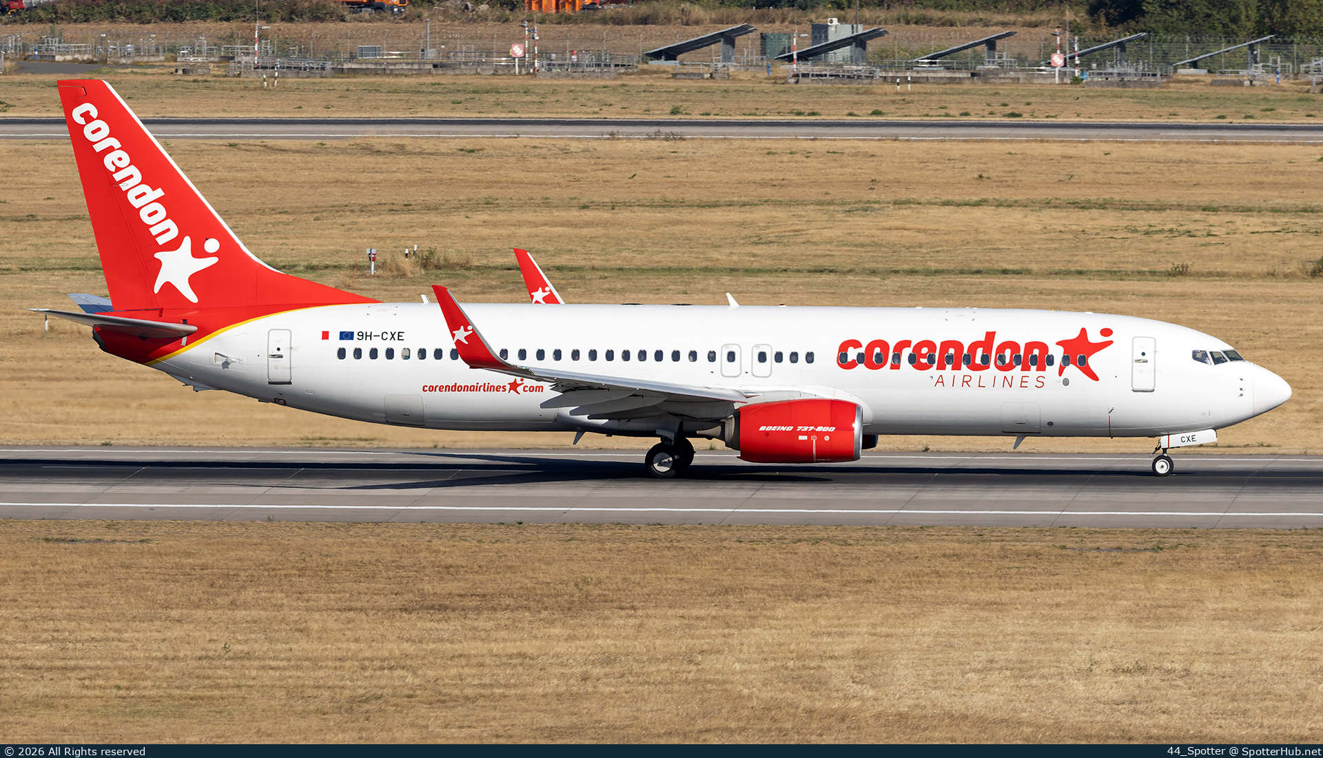 Photo of 9H-CXE - Boeing 737-8GP operated by Corendon Airlines Europe