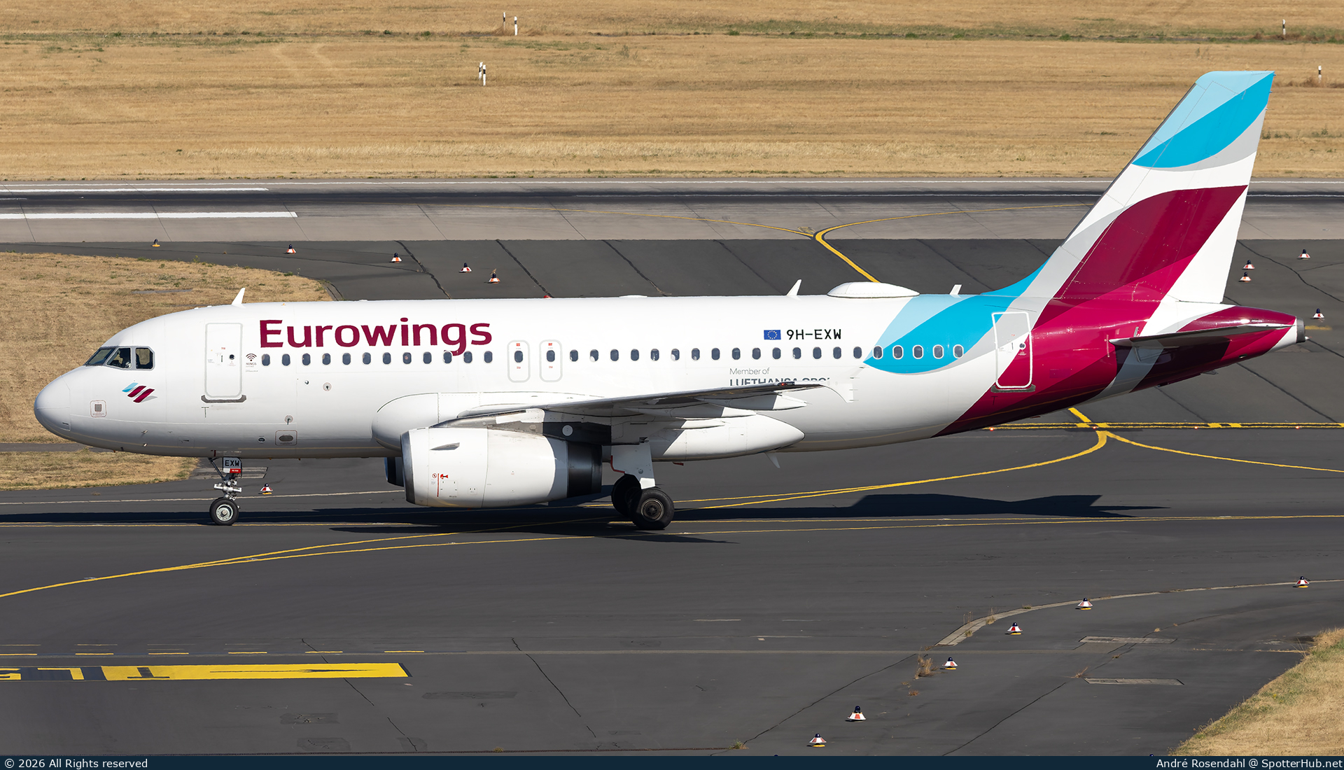 Photo of 9H-EXW - Airbus A319-132 operated by Eurowings Europe Malta