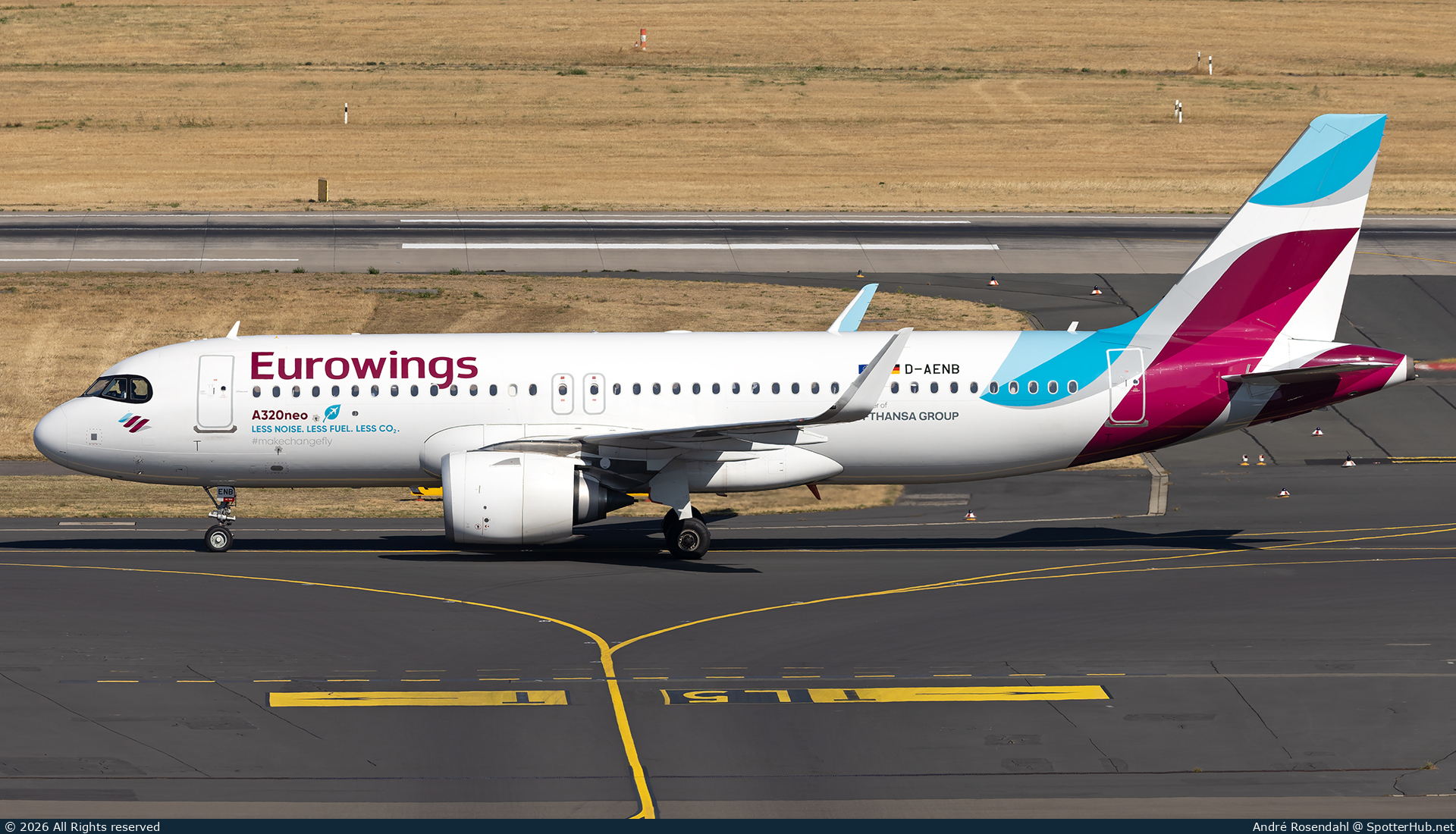 Photo of D-AENB - Airbus A320-251N operated by Eurowings