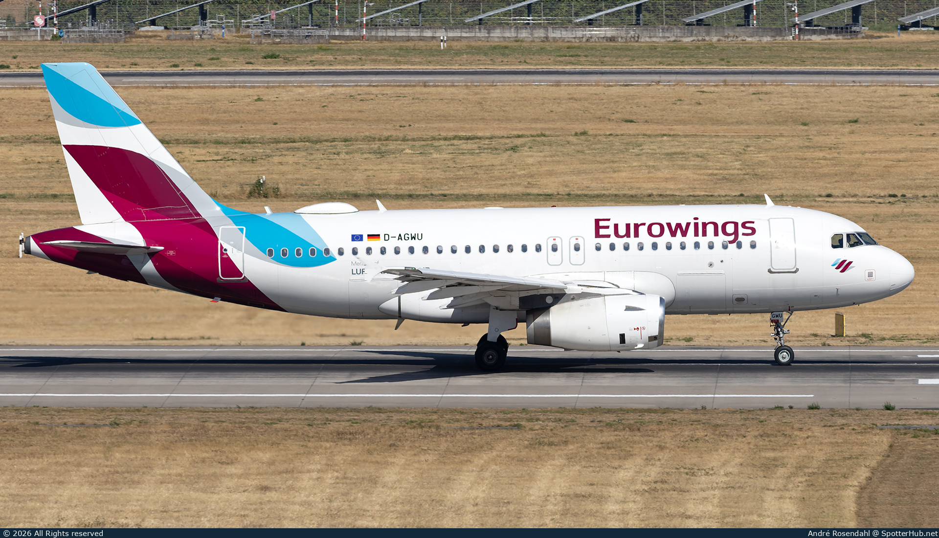 Photo of D-AGWU - Airbus A319-132 operated by Eurowings