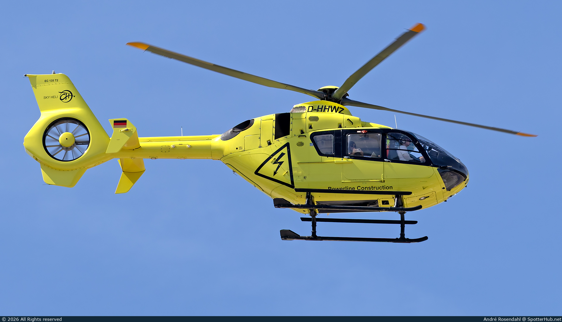 Photo of D-HHWZ - Eurocopter EC135 T2 operated by Sky Heli