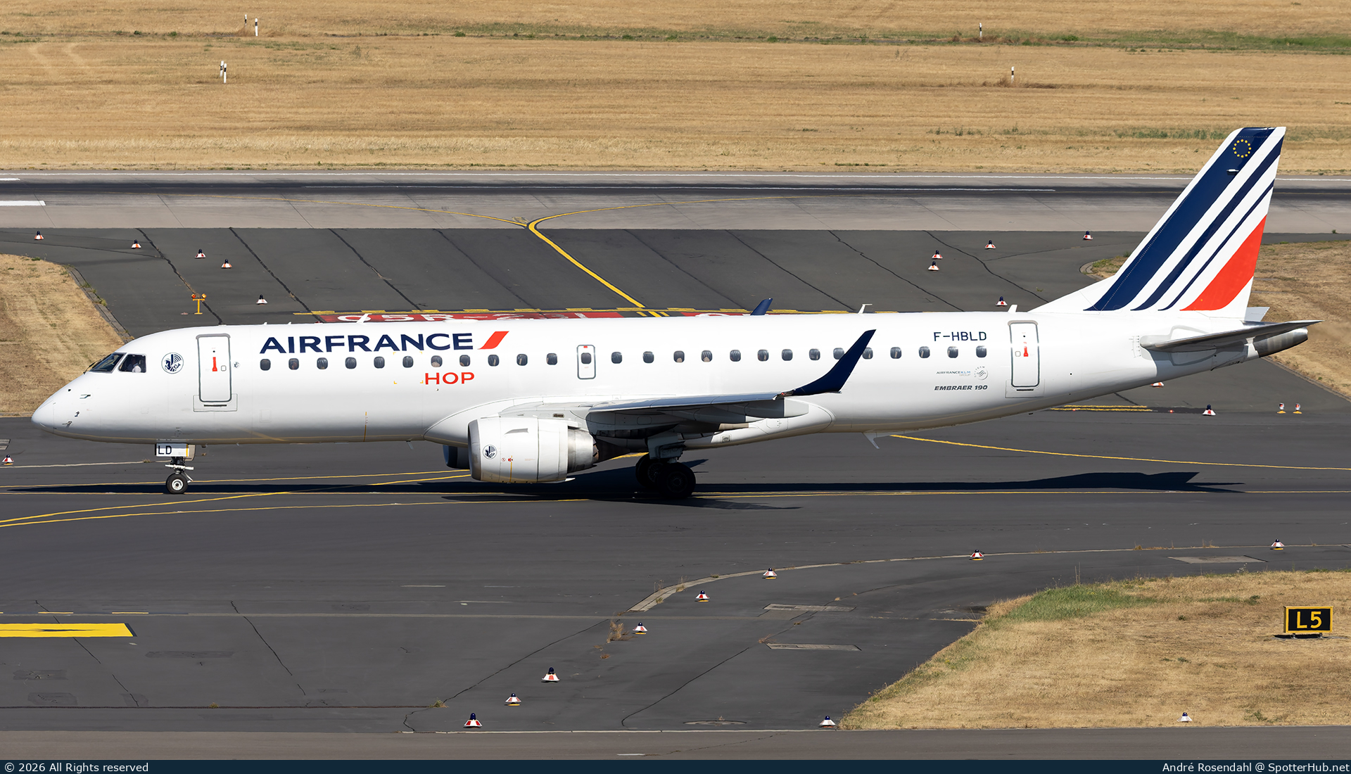 Photo of F-HBLD - Embraer ERJ-190LR operated by Air France HOP