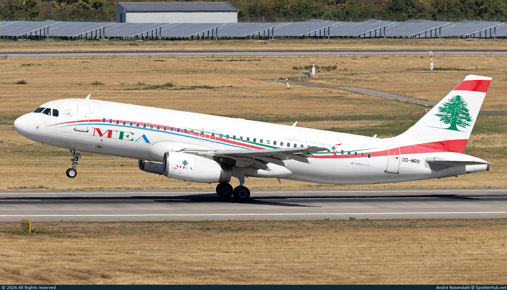 Photo of OD-MRR - Airbus A320-232 operated by MEA Middle East Airlines