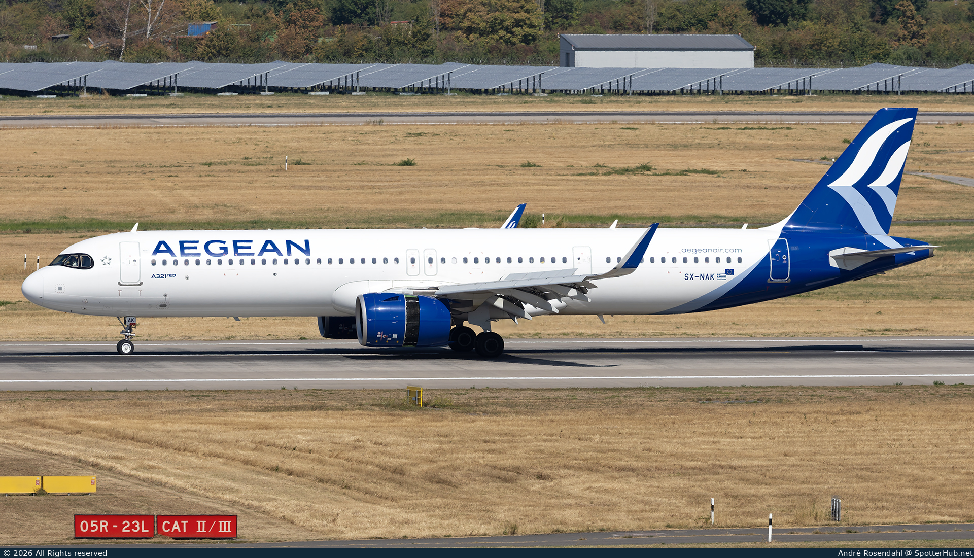 Photo of SX-NAK - Airbus A321-271NX operated by Aegean Airlines