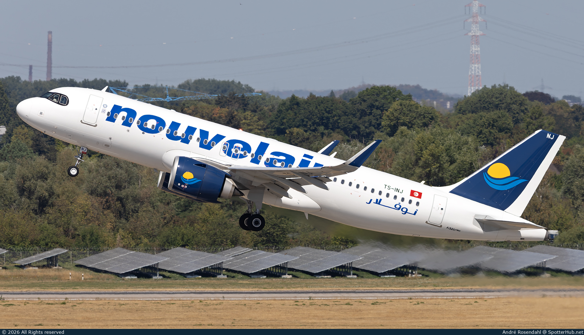 Photo of TS-INJ - Airbus A320-251N operated by Nouvelair