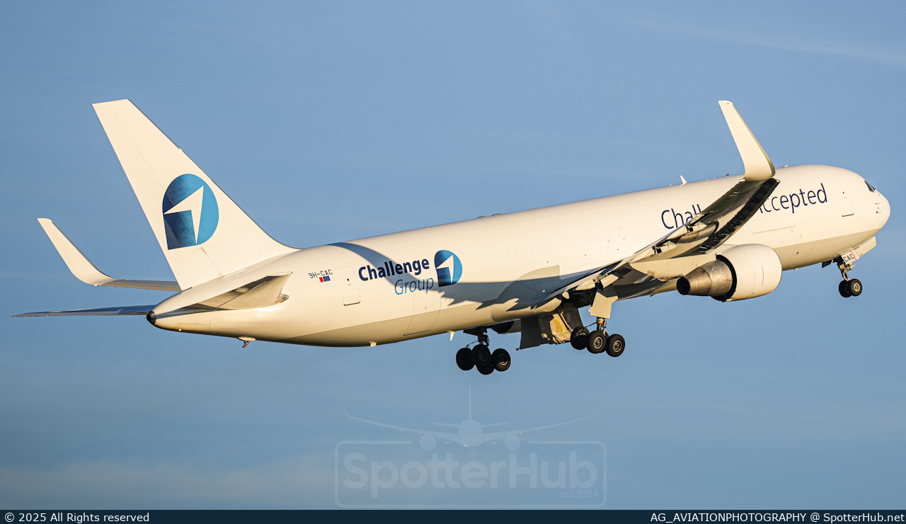 Photo of 9H-CAC - Boeing 767-333(ER)(BDSF) operated by Challenge Airlines MT