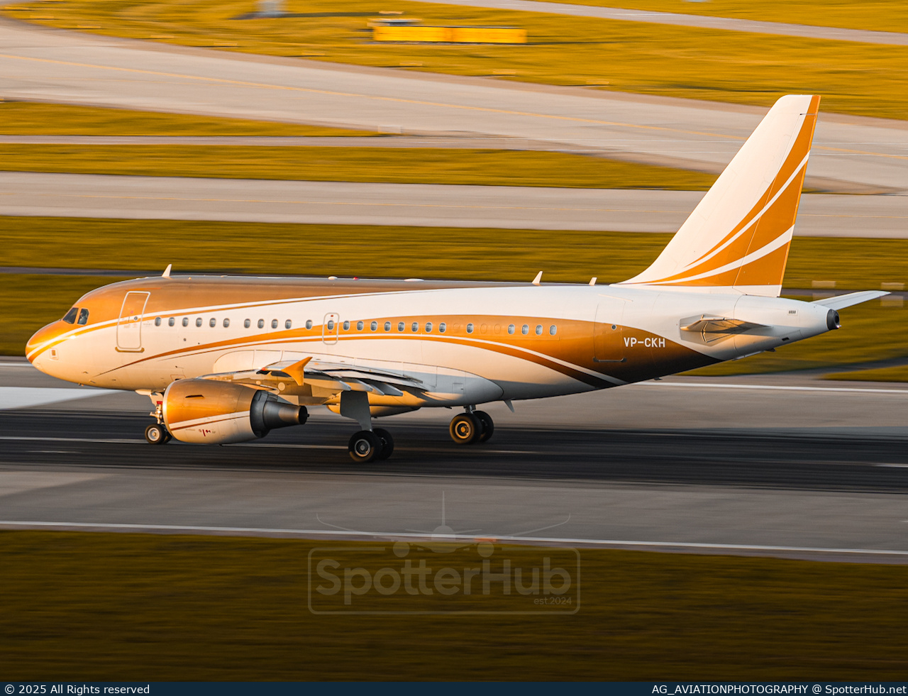 Photo of VP-CKH - Airbus A318-112(CJ) Elite operated by NAS National Air Services