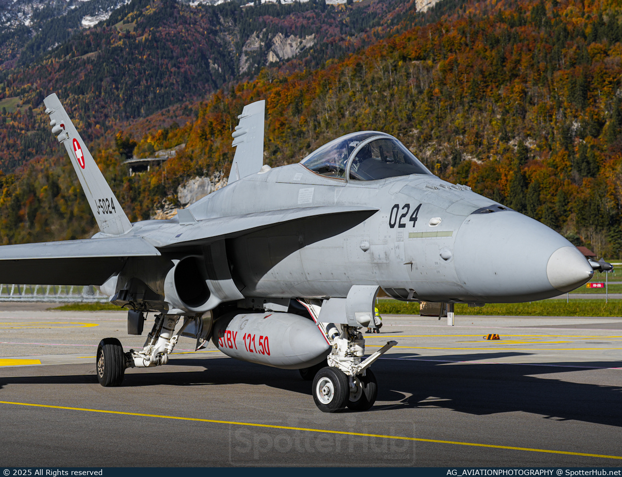Photo of J-5024 - McDonnell Douglas F/A-18C Hornet operated by Swiss Air Force