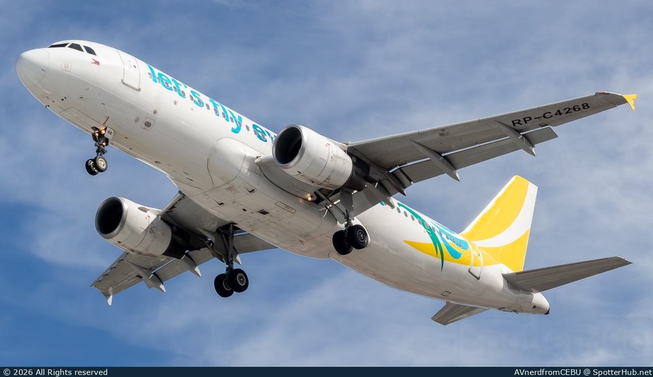 Photo of RP-C4268 - Airbus A320-214 operated by Cebu Pacific