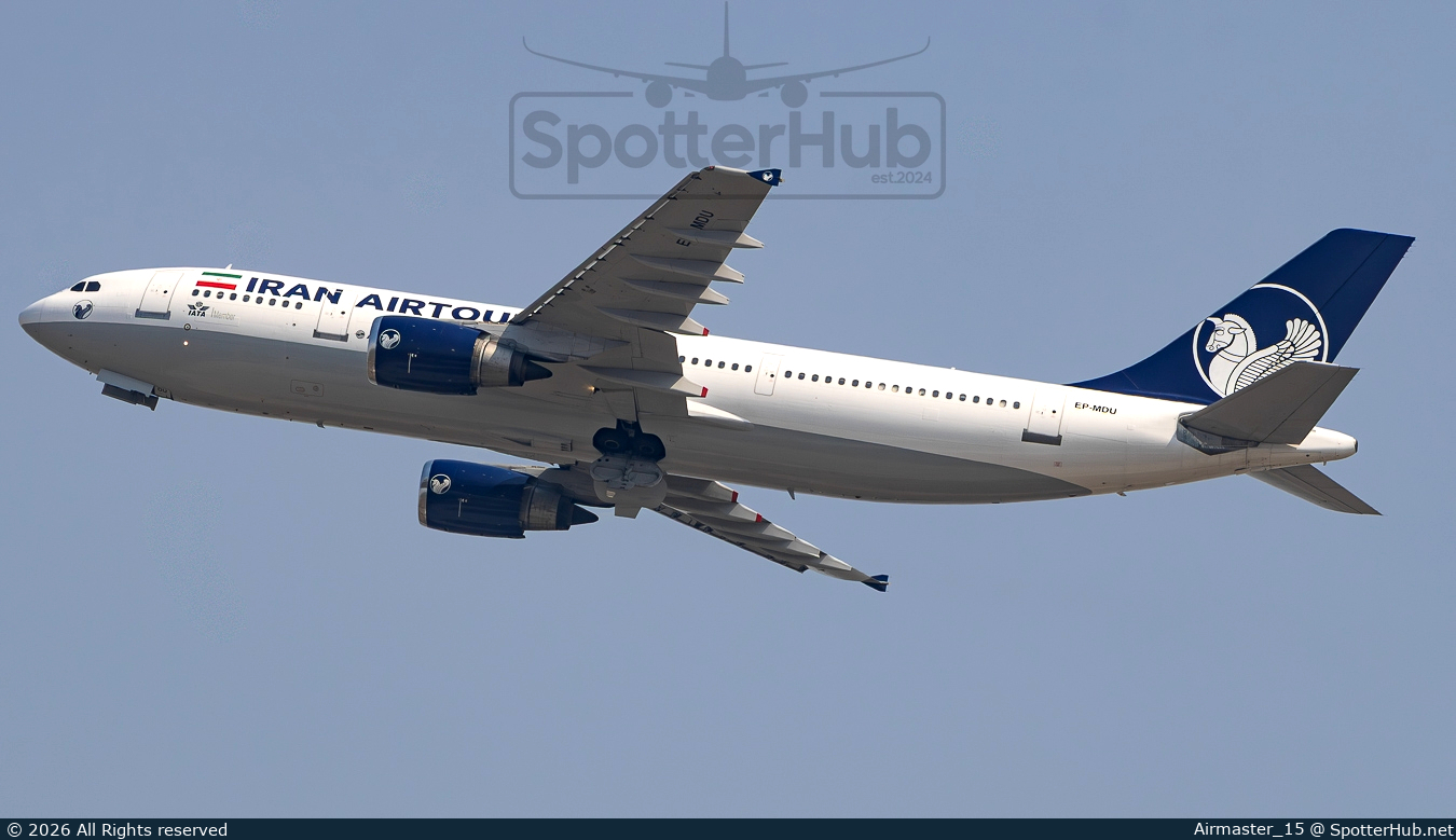 Photo of EP-MDU - Airbus A300B4-605R operated by Iran Airtour