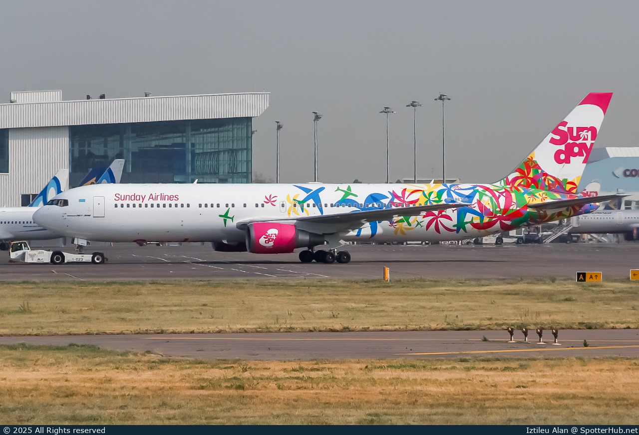 Photo of UP-B6703 - Boeing 767-332(ER) operated by Sunday Airlines