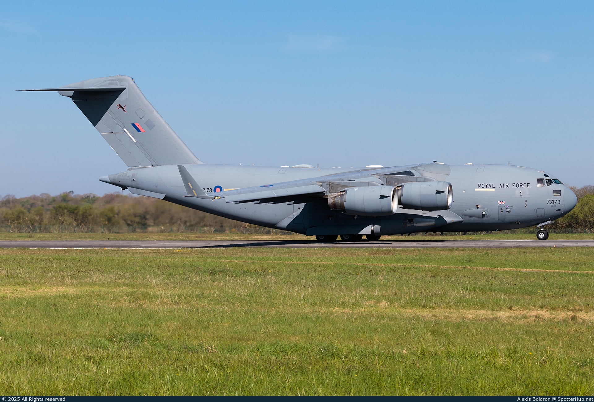 Photo of ZZ173 - Boeing C-17A Globemaster III operated by Royal Air Force