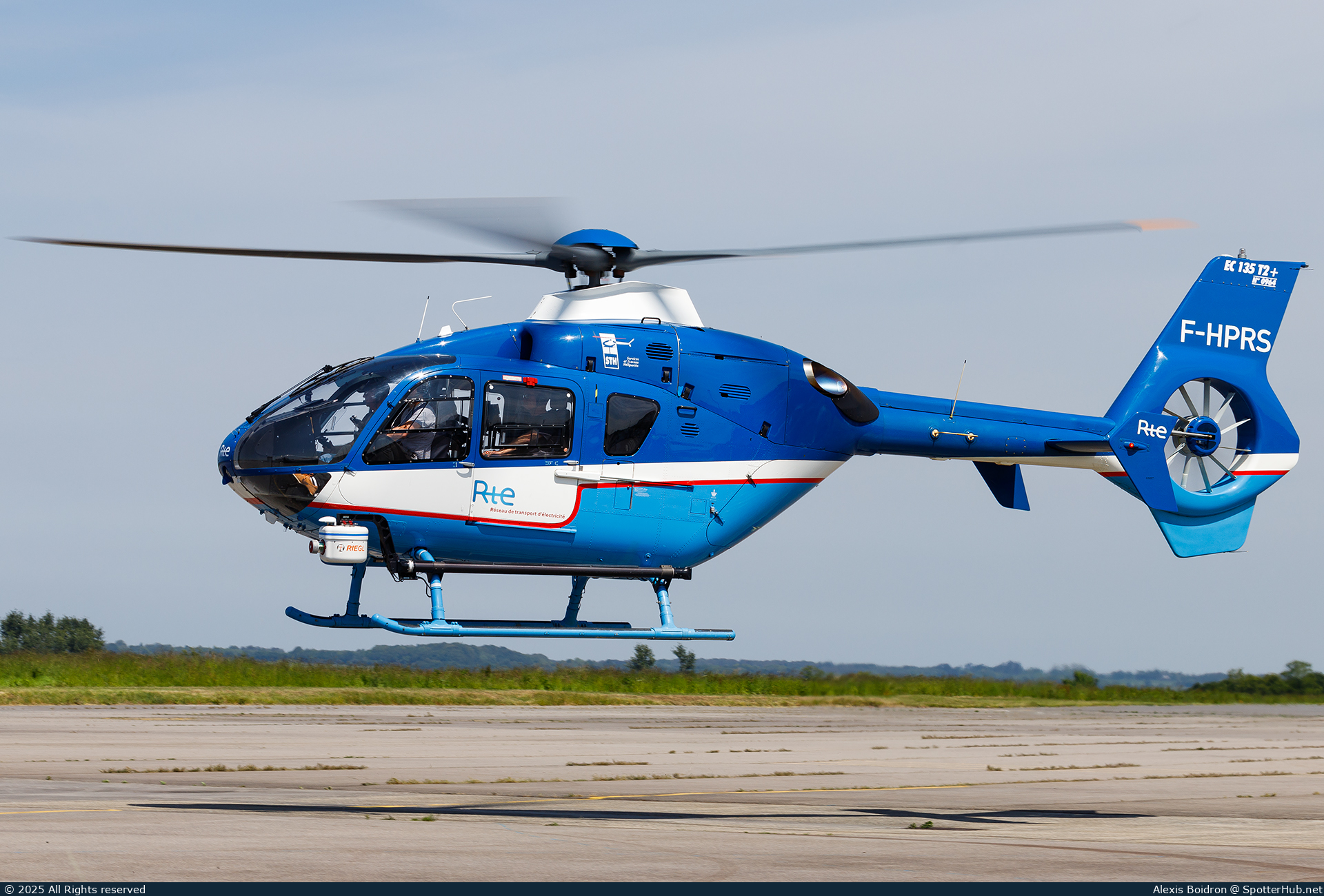 Photo of F-HPRS - Eurocopter EC135 T2+ operated by Réseau de Transport d'Électricité
