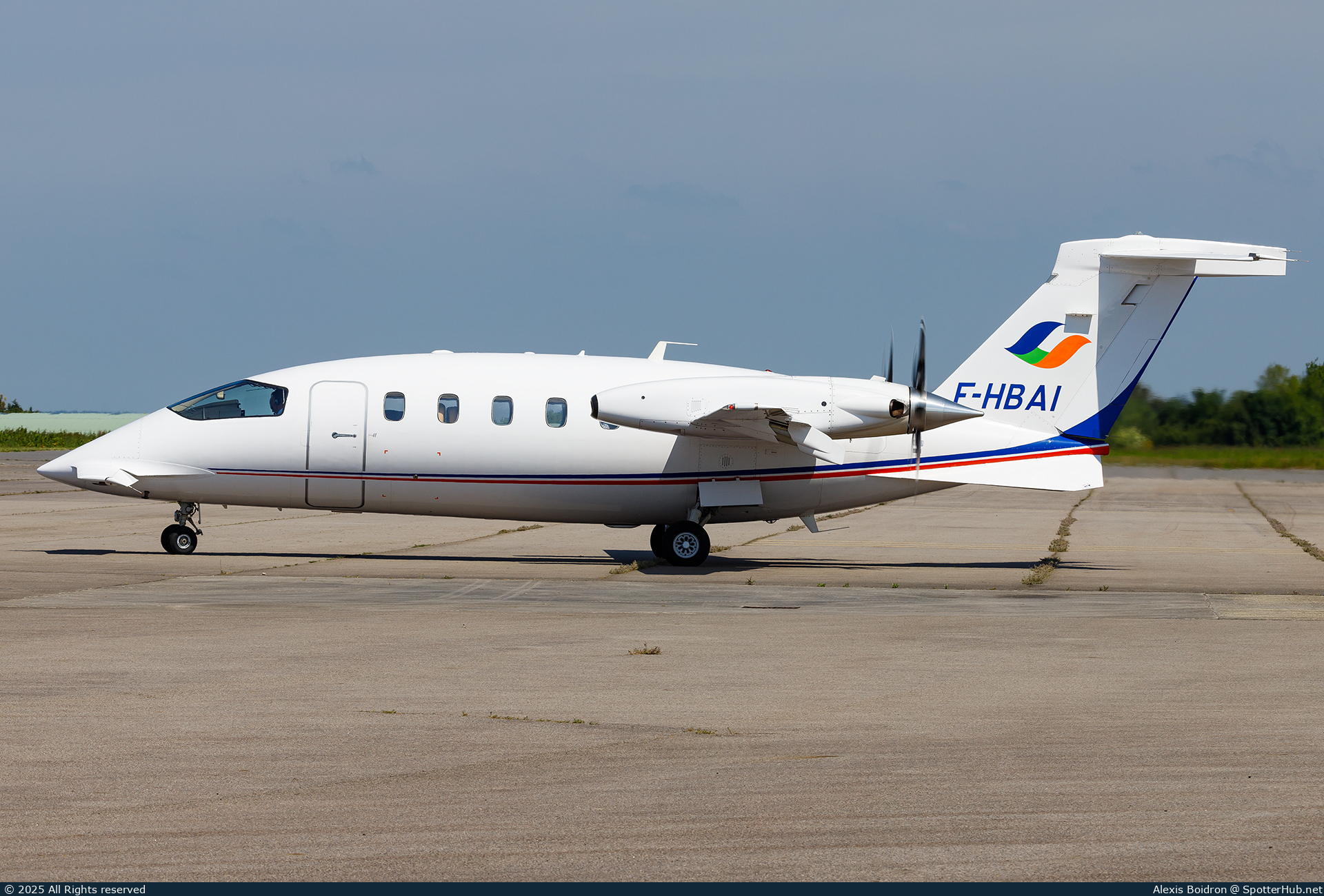 Photo of F-HBAI - Piaggio P.180 Avanti II operated by Brittany Ferries