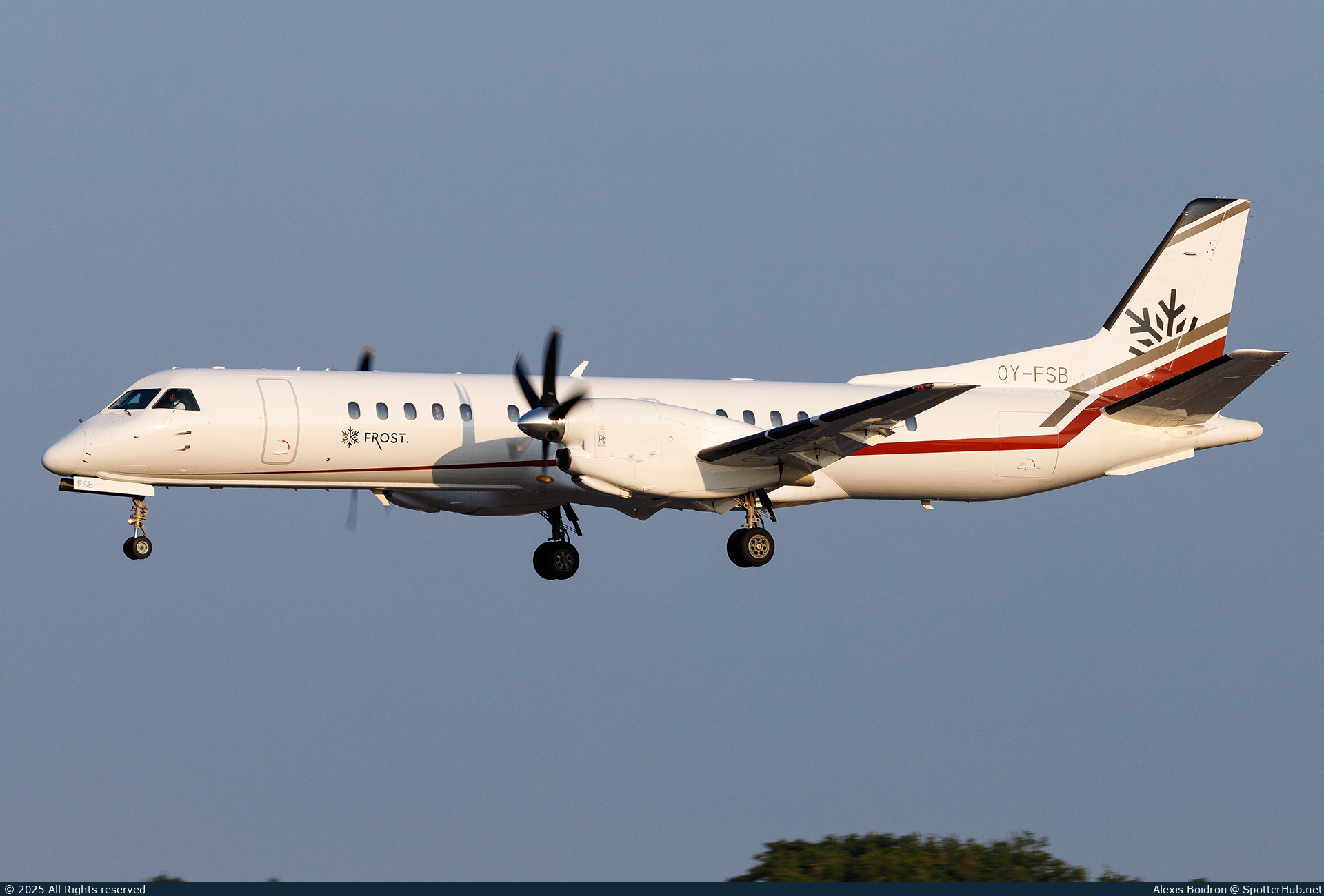 Photo of OY-FSB - Saab 2000 operated by Frost Air