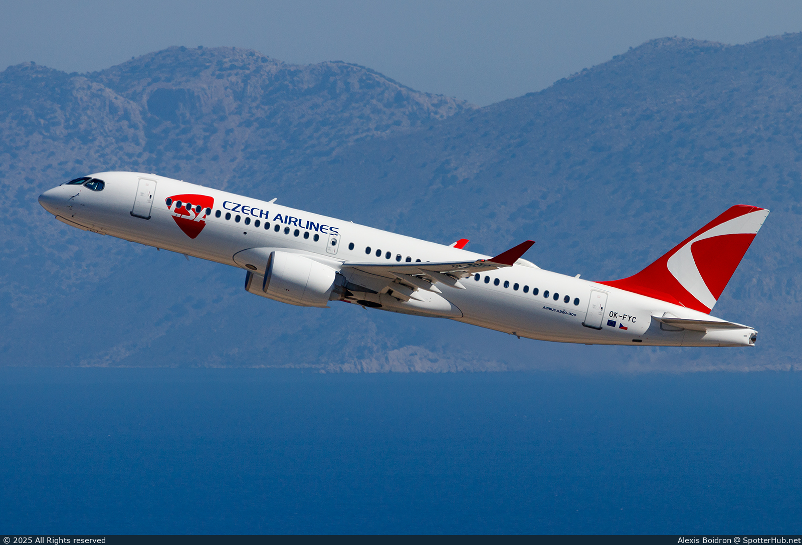 Photo of OK-FYC - Airbus A220-300 operated by CSA Czech Airlines (opb SmartWings)