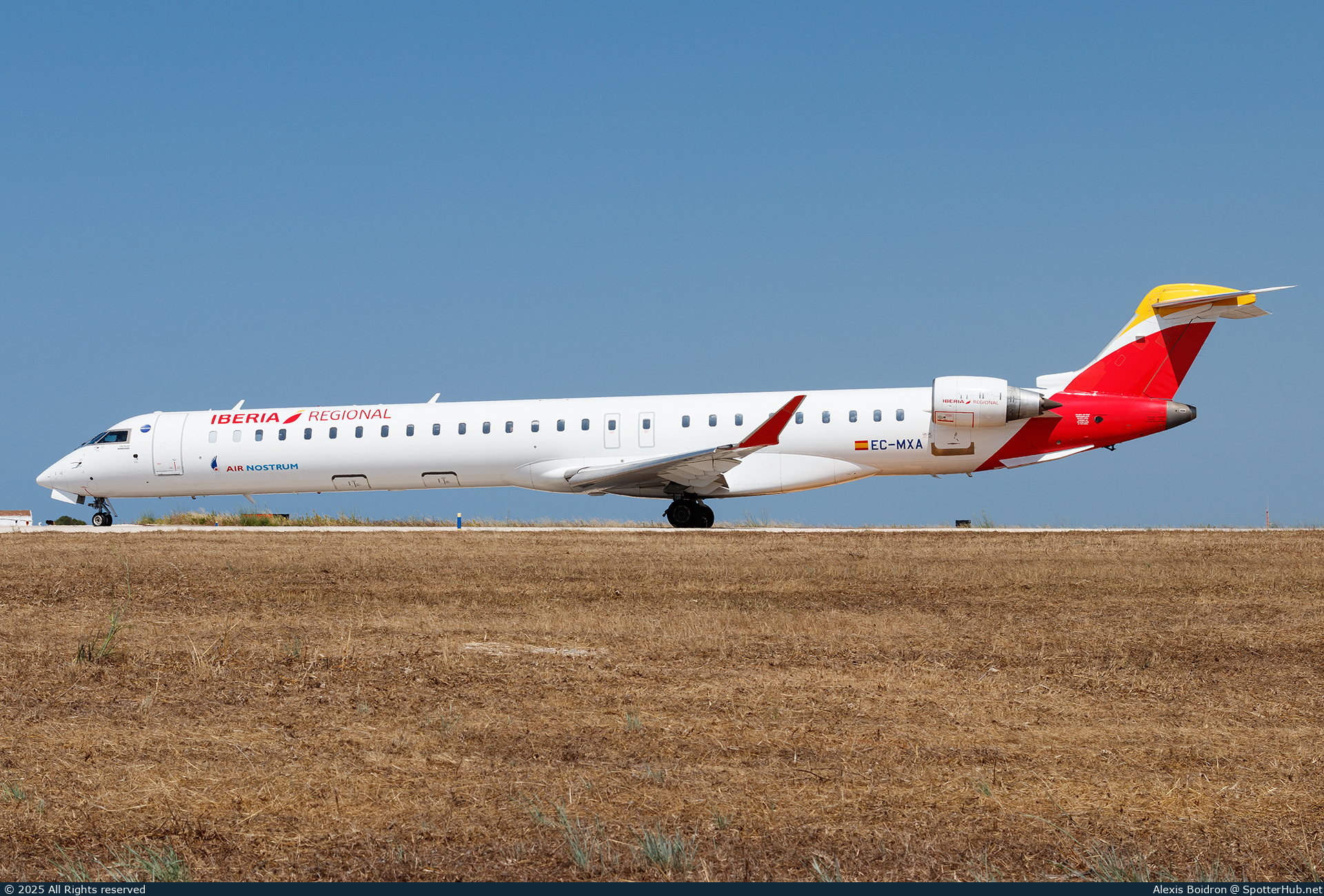Photo of EC-MXA - Bombardier CRJ-1000 operated by Iberia Regional (opb Air Nostrum)
