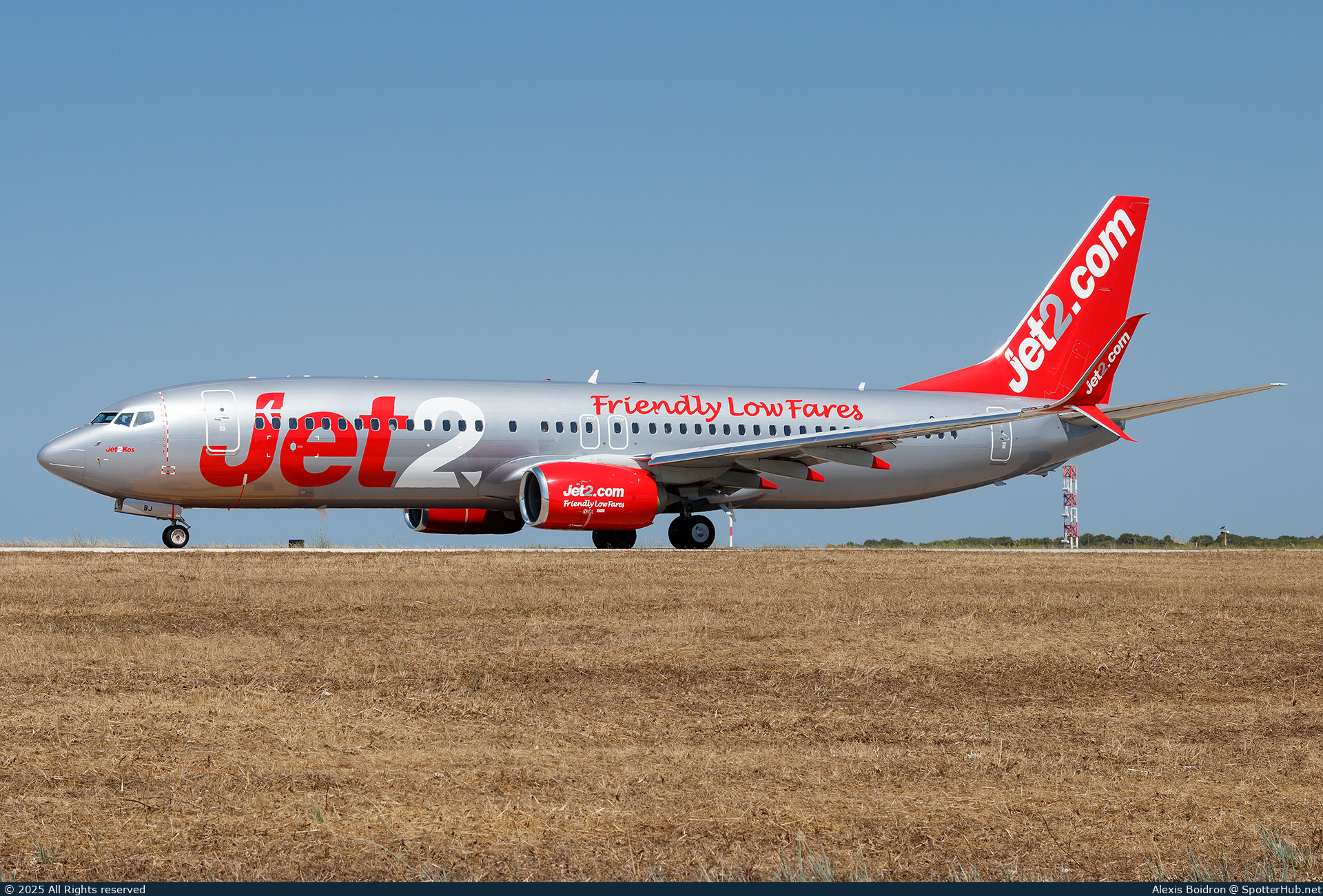Photo of G-JZBJ - Boeing 737-8MG operated by Jet2