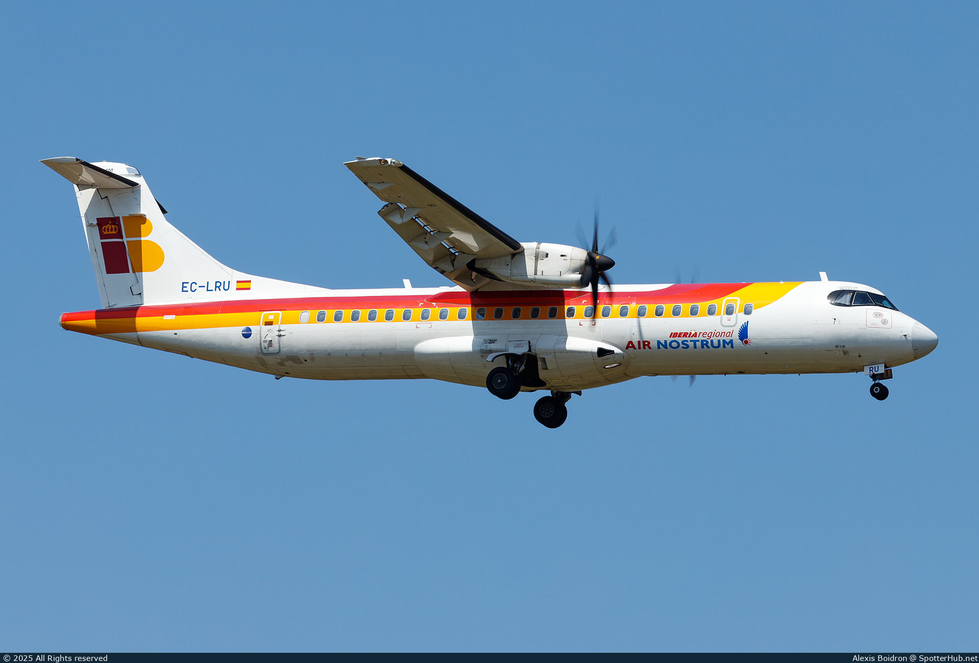 Photo of EC-LRU - ATR 72-600 operated by Iberia Regional (opb Air Nostrum)