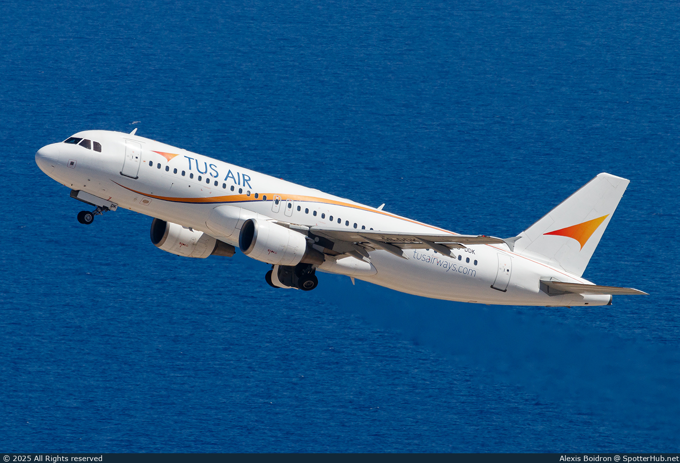 Photo of 5B-DDK - Airbus A320-214 operated by TUS Airways