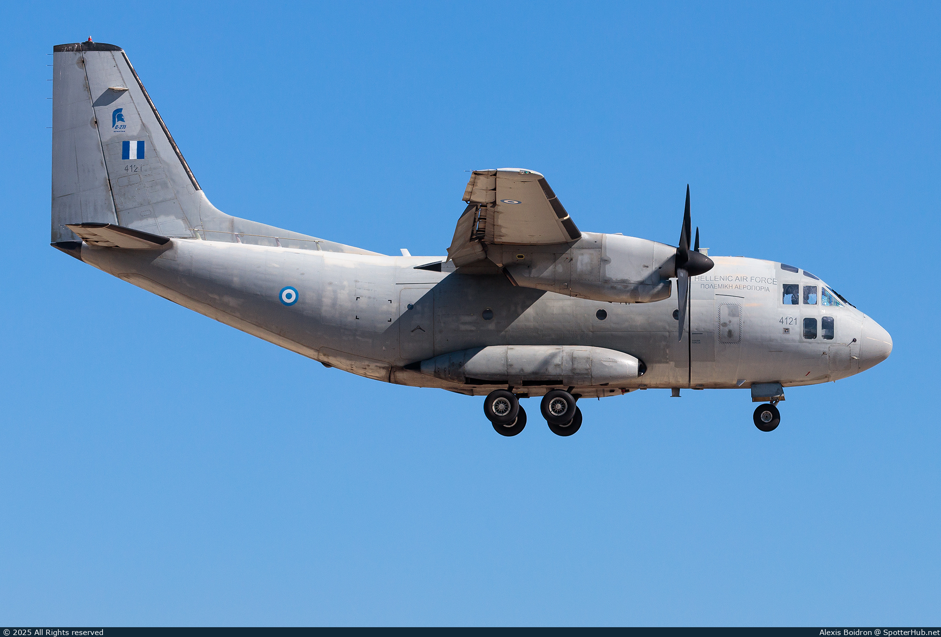 Photo of 4121 - Alenia C-27J Spartan operated by Hellenic Air Force