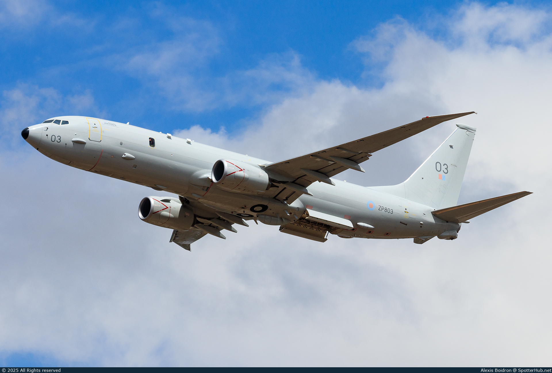 Photo of ZP803 - Boeing Poseidon MRA1 operated by Royal Air Force