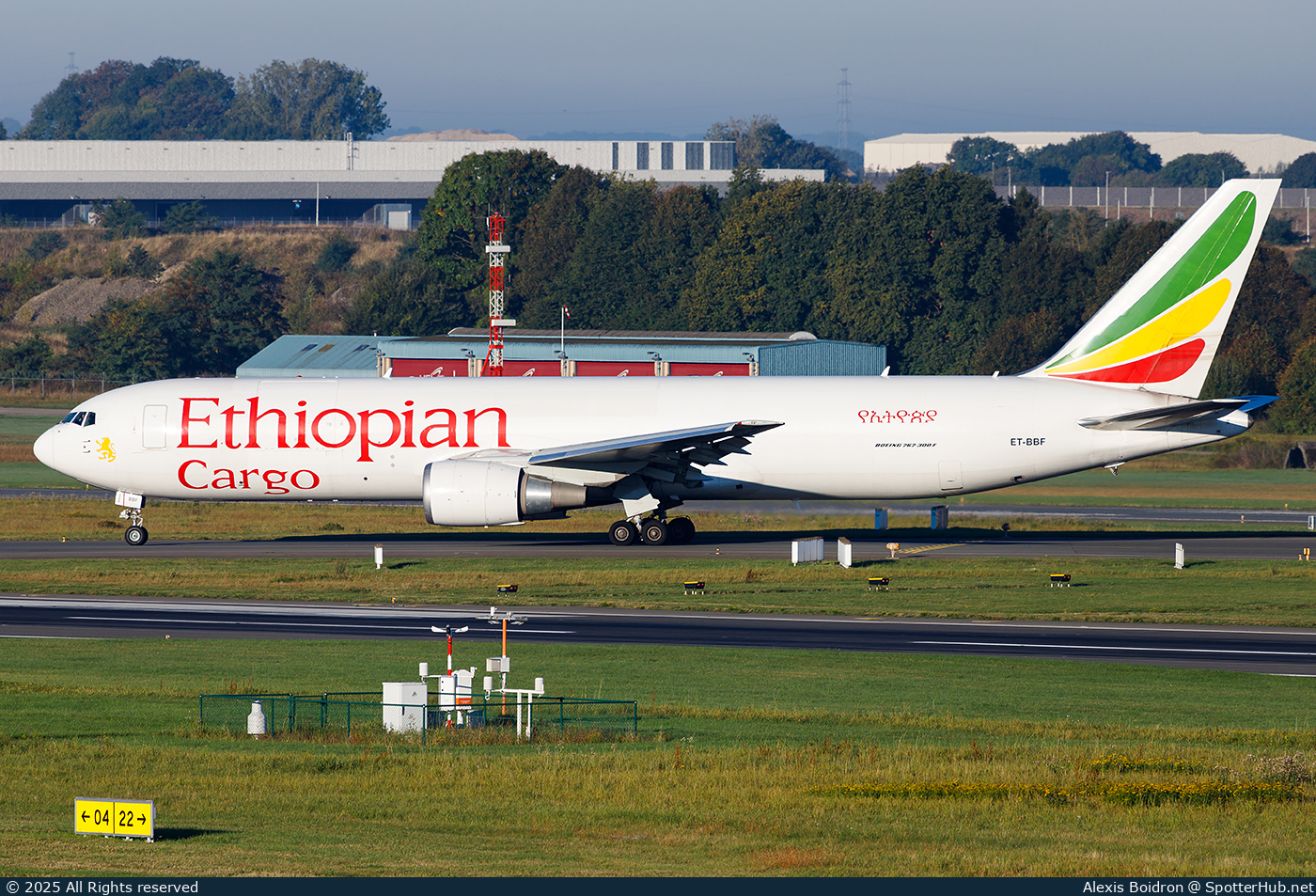 Photo of ET-BBF - Boeing 767-300(F) operated by Ethiopian Airlines Cargo