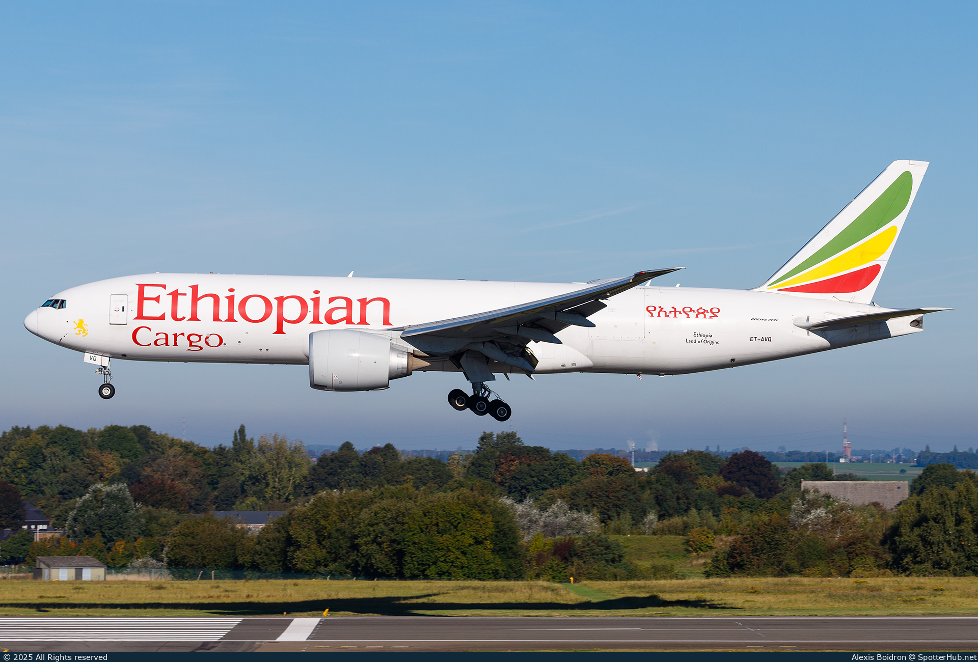Photo of ET-AVQ - Boeing 777-FDZ operated by Ethiopian Airlines Cargo