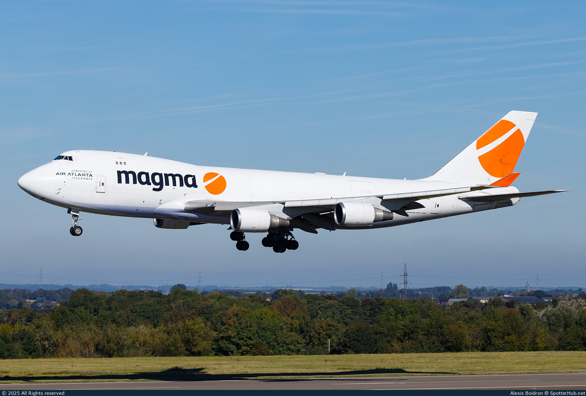 Photo of TF-AKD - Boeing 747-409F operated by Magma Aviation (opb Air Atlanta Icelandic)