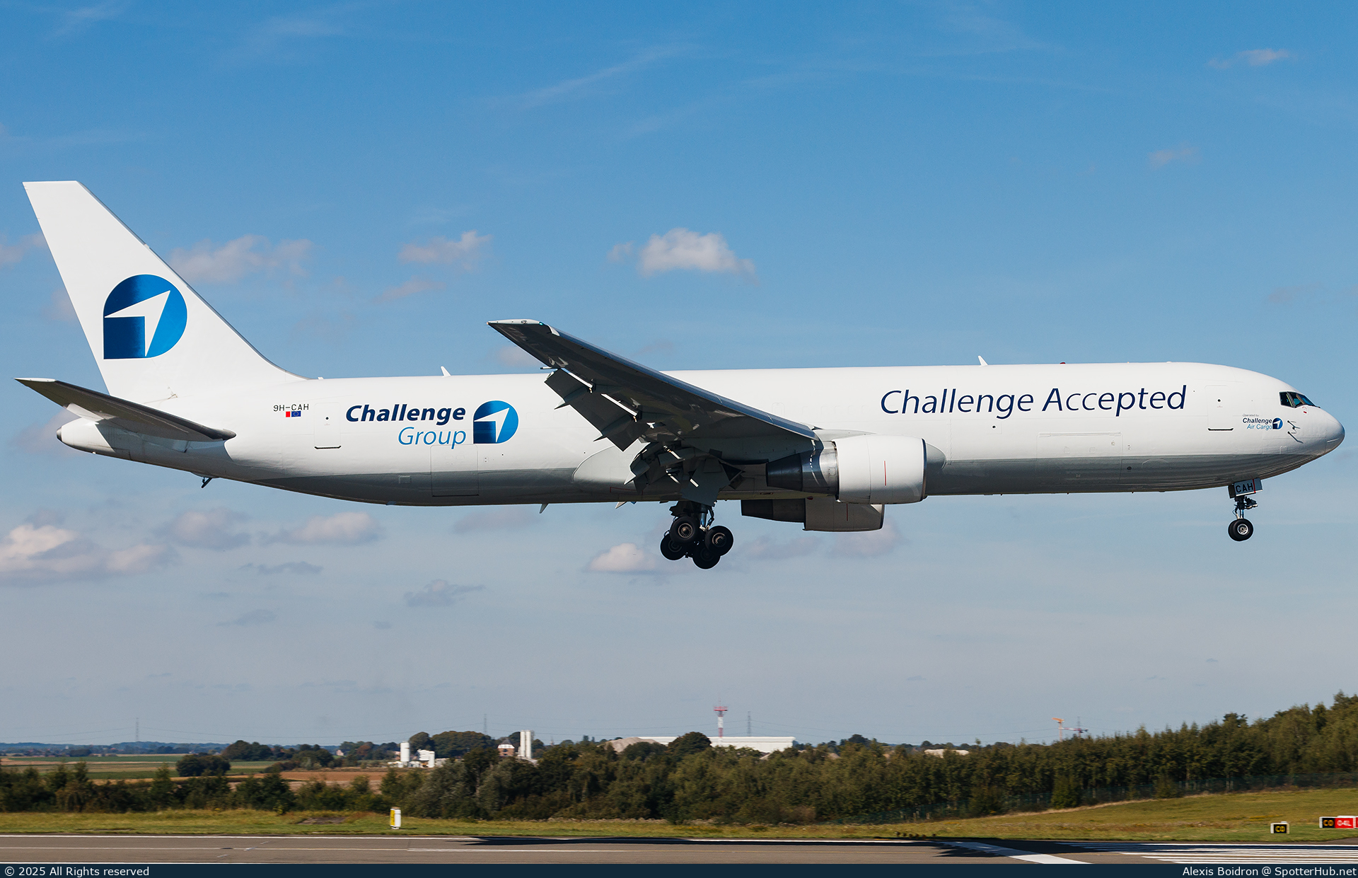 Photo of 9H-CAH - Boeing 767-3G5(ER)(BDSF) operated by Challenge Airlines MT