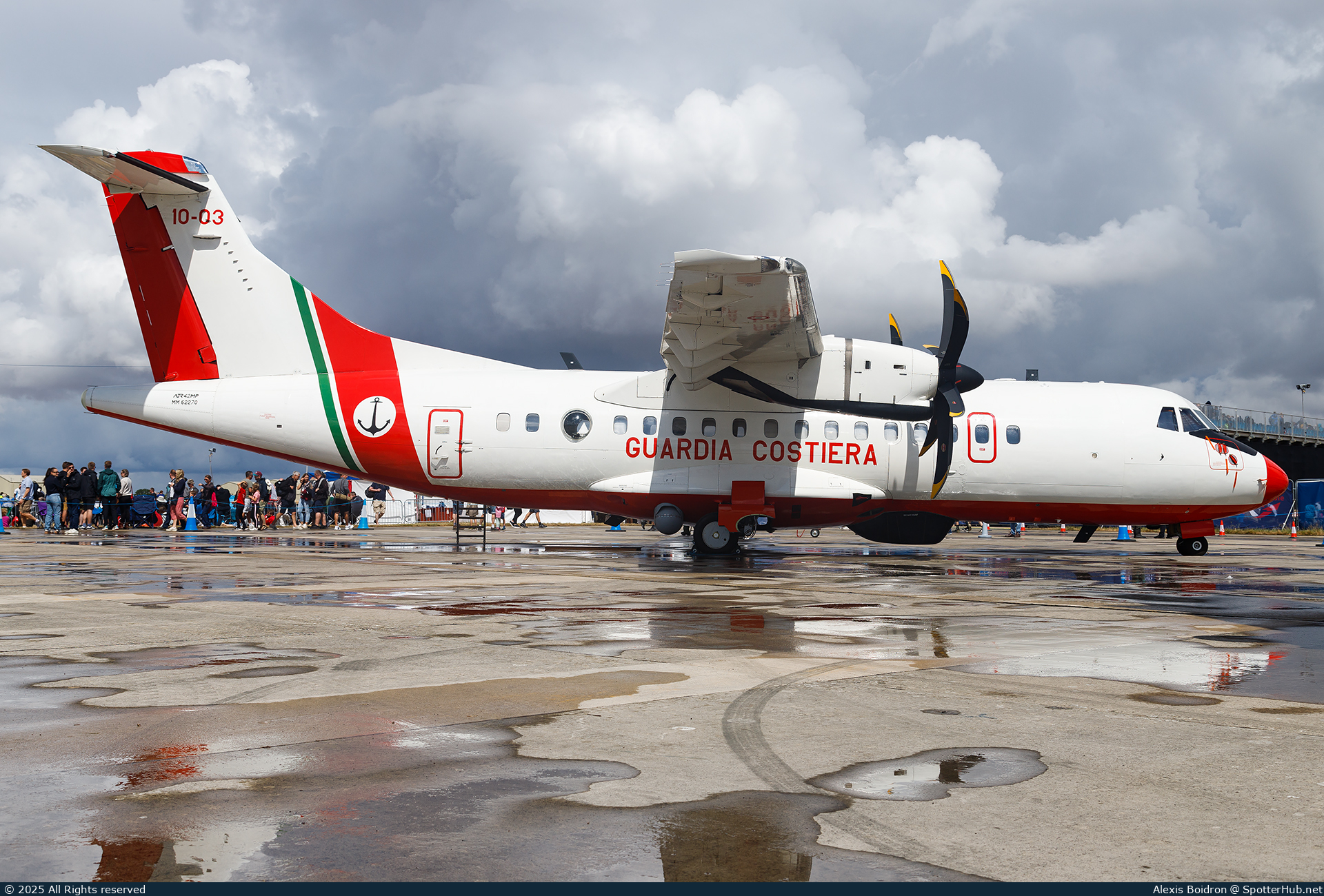 Photo of MM62270 - ATR 42-500MP operated by Italian Coast Guard - Guardia costiera