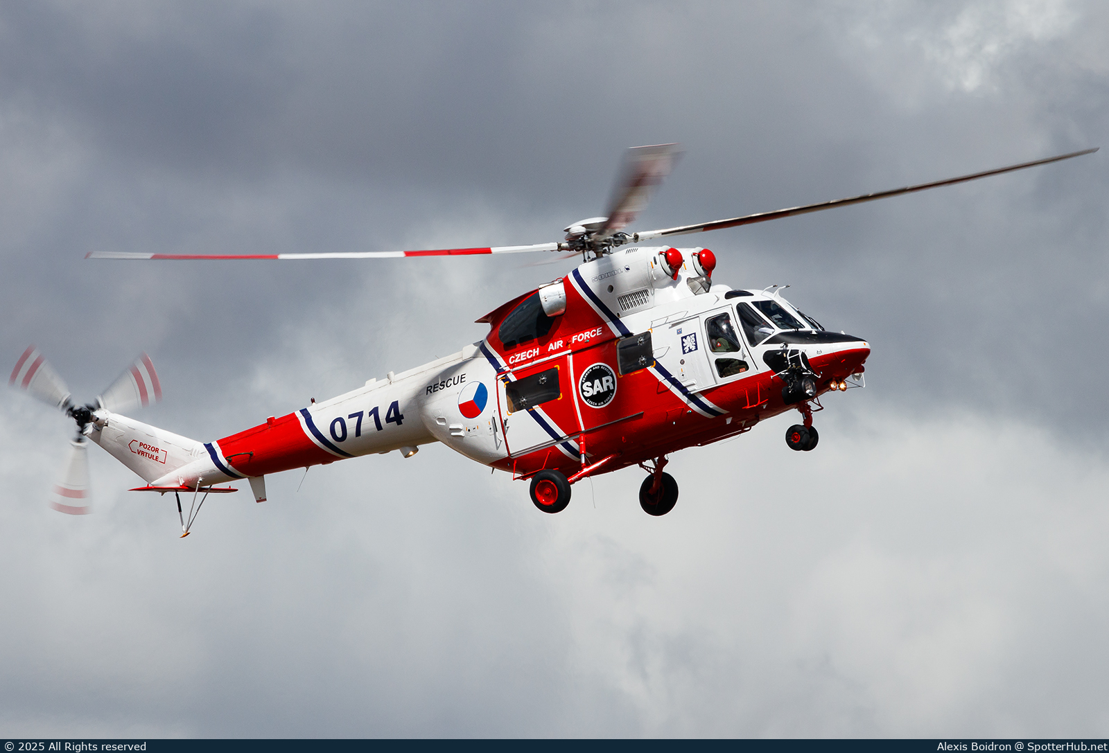 Photo of 0714 - PZL-Świdnik W-3A Sokół operated by Czech Air Force