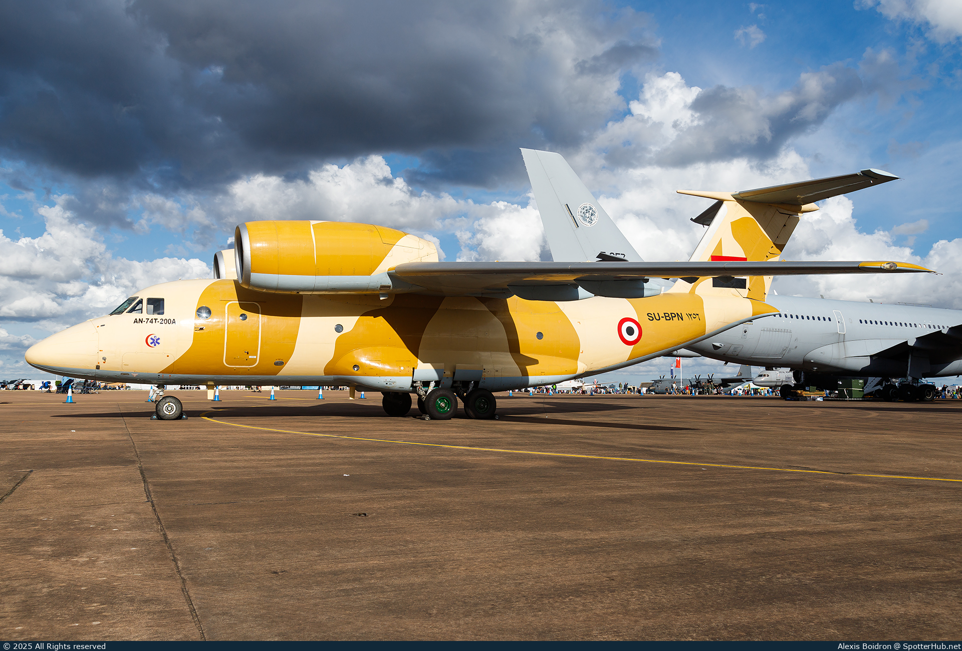 Photo of SU-BPN - Antonov An-74T-200A operated by Egyptian Air Force