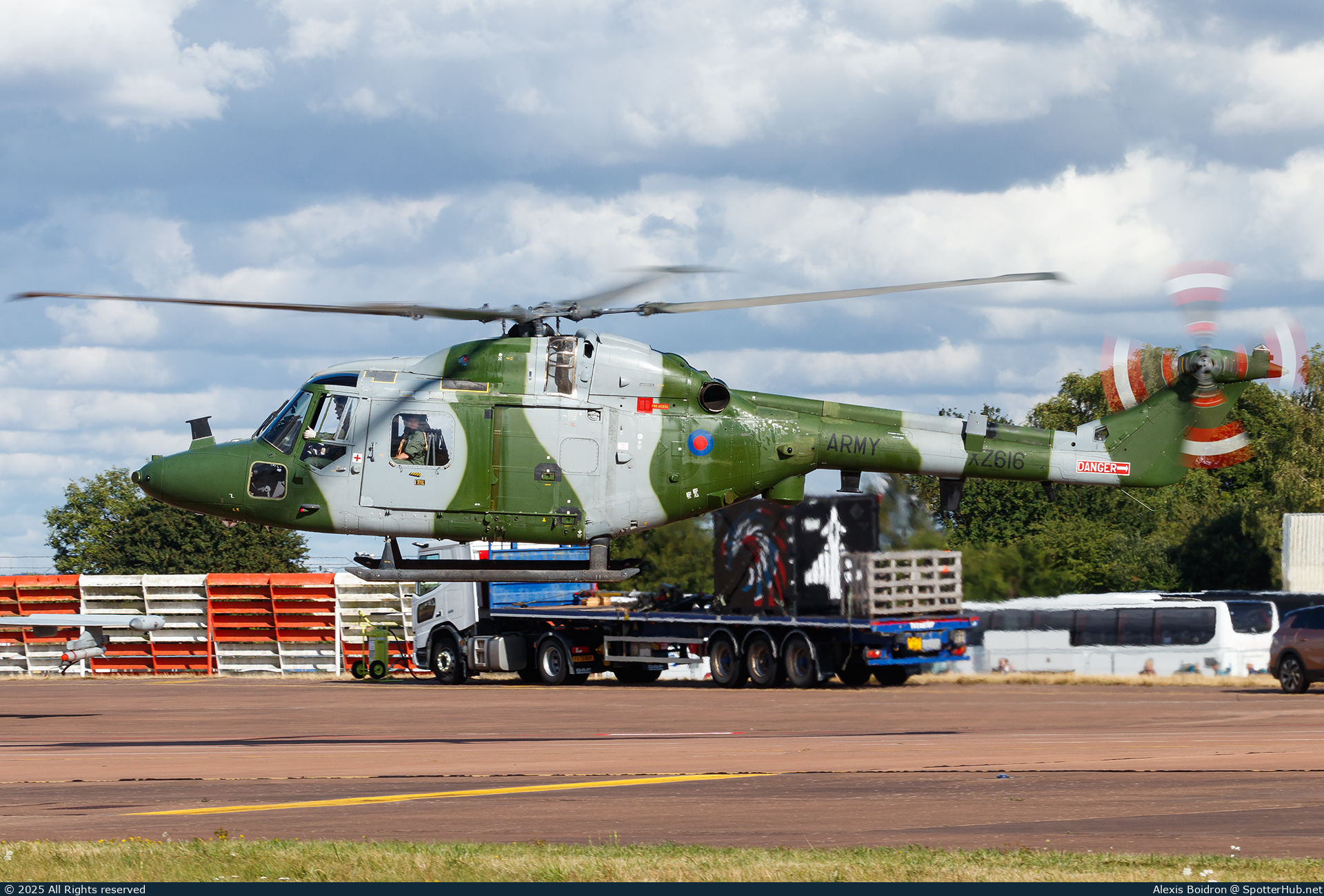 Photo of G-LNKX - Westland Lynx AH.7 operated by Historic Helicopters