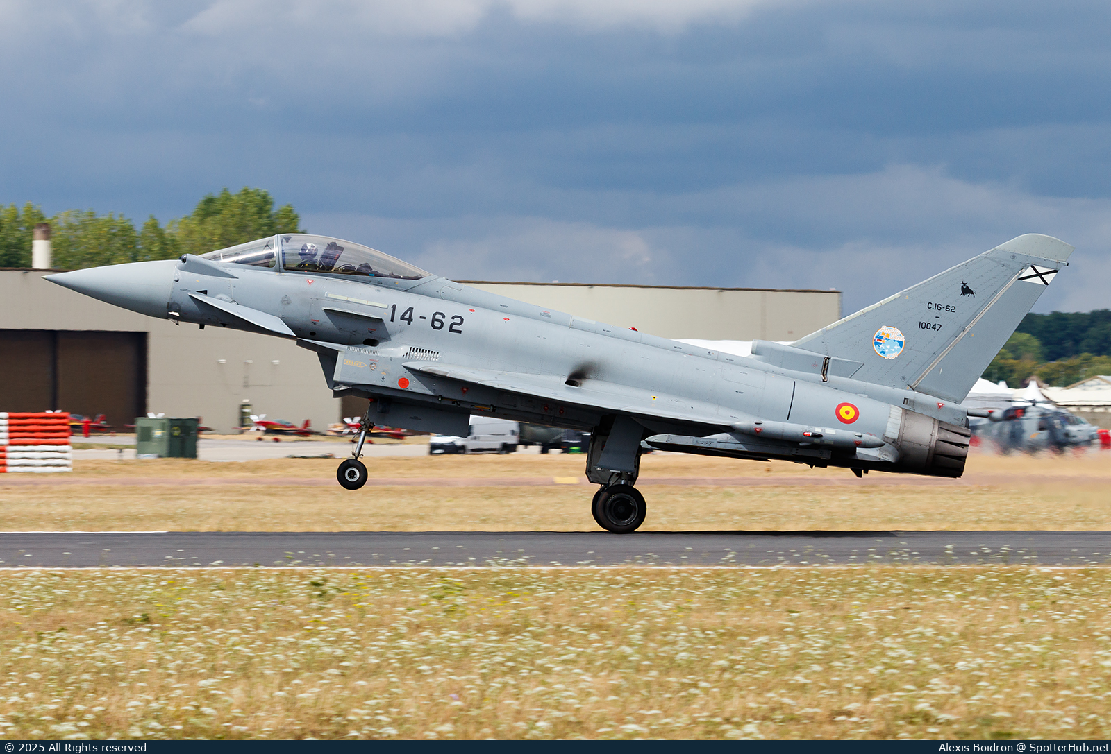 Photo of C.16-62 - Eurofighter Typhoon EF-2000 operated by Spanish Air Force