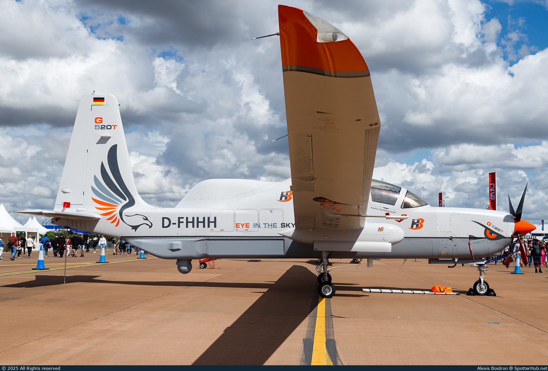 Photo of D-FHHH - Grob G520T EGRETT II operated by Grob Aircraft