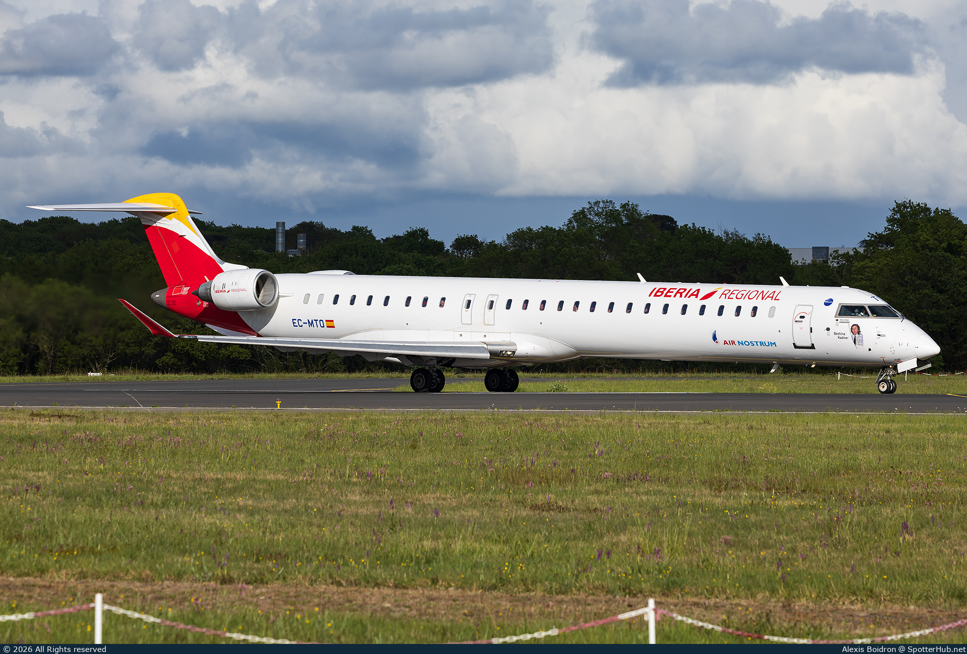 Photo of EC-MTO - Bombardier CRJ-1000 operated by Iberia Regional (opb Air Nostrum)