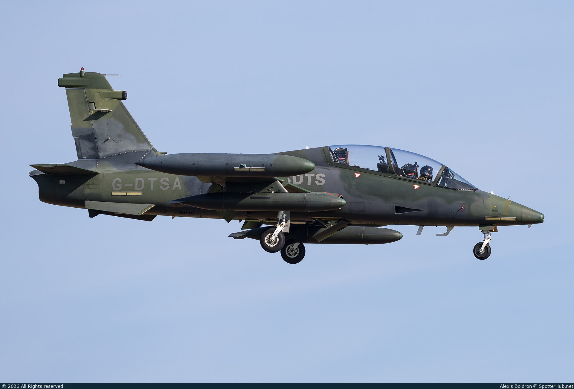 Photo of G-DTSA - Aermacchi MB-339CB operated by Secapem Defense Training Solutions
