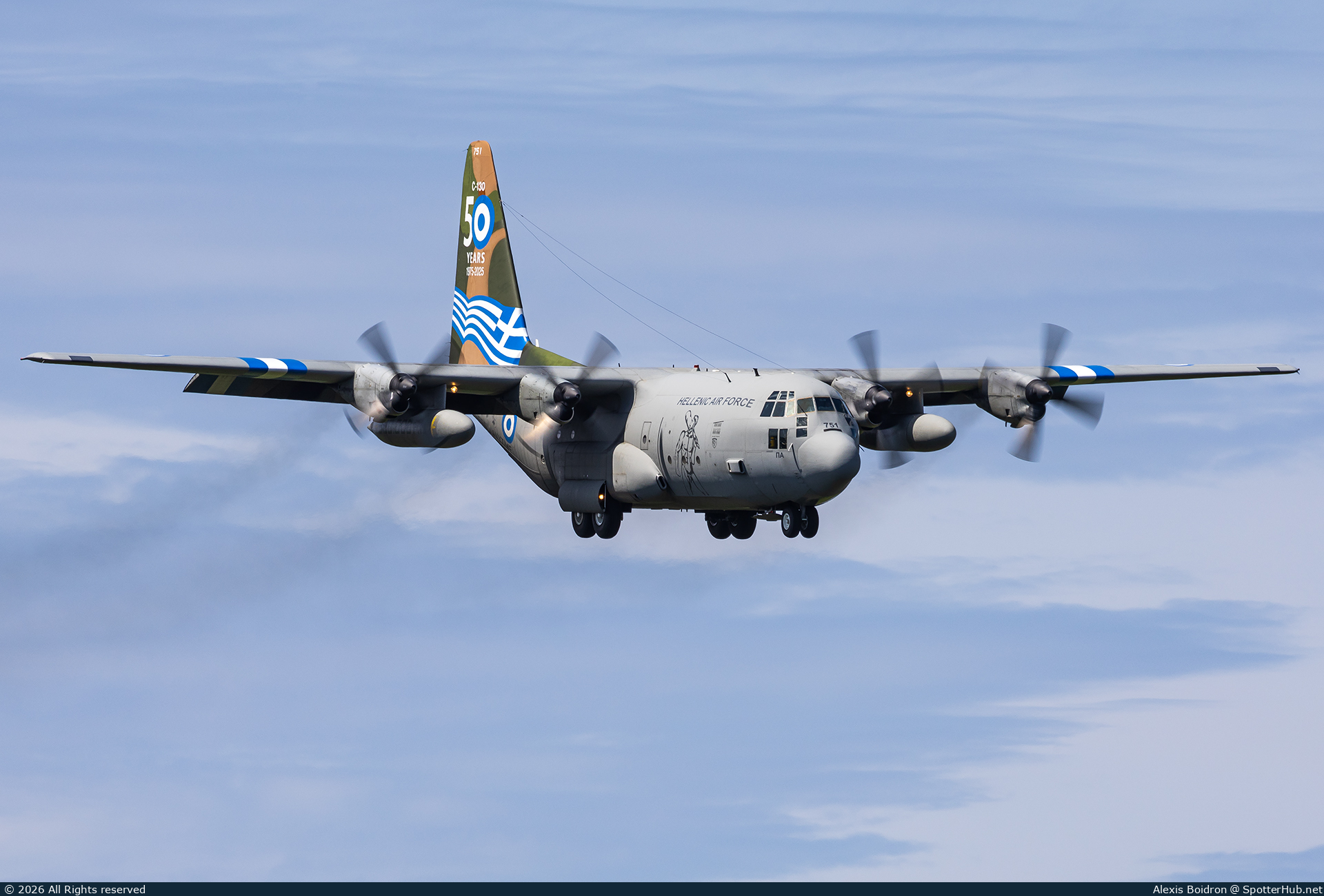 Photo of 751 - Lockheed C-130H Hercules operated by Hellenic Air Force