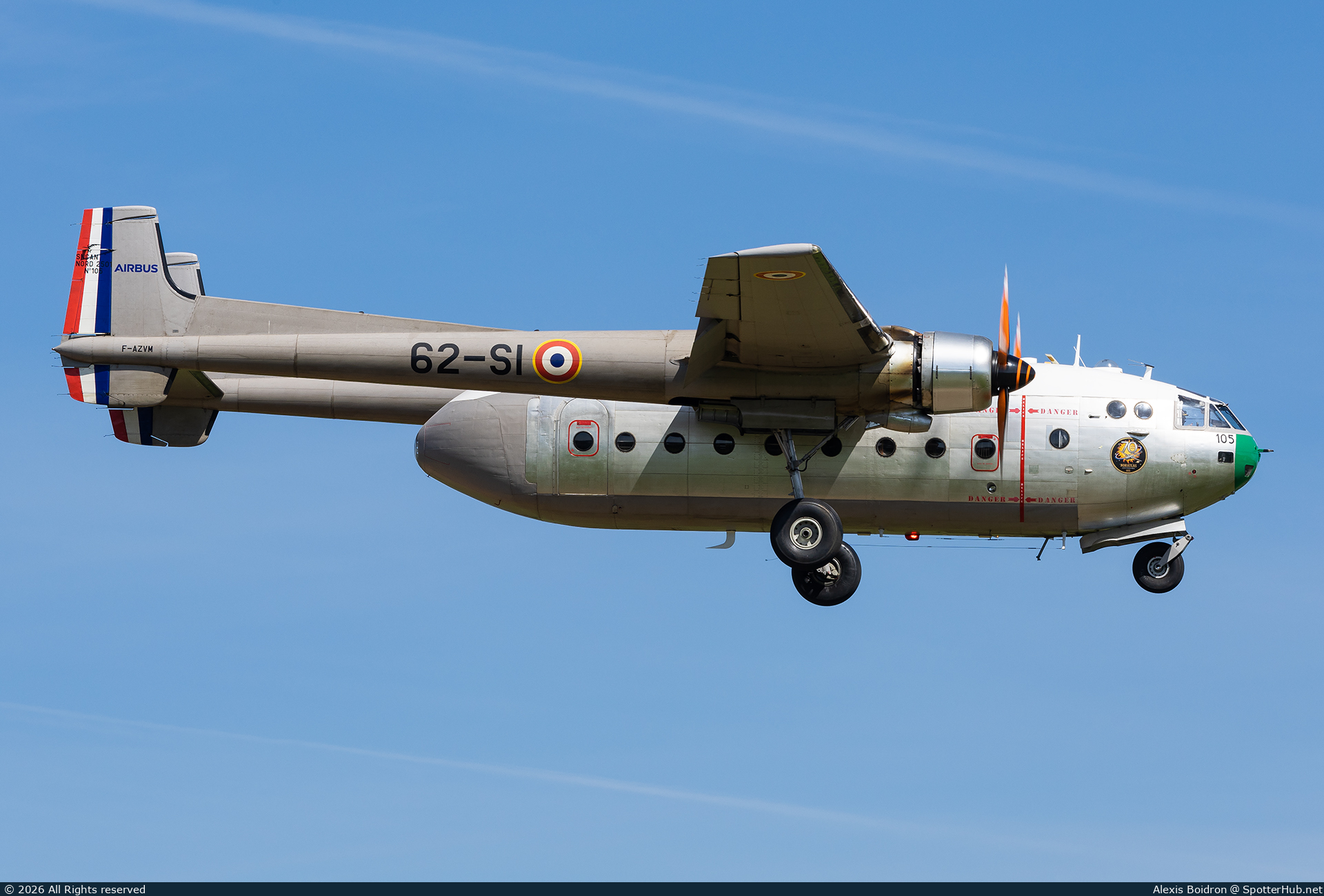 Photo of F-AZVM - Nord 2501 Noratlas operated by Private