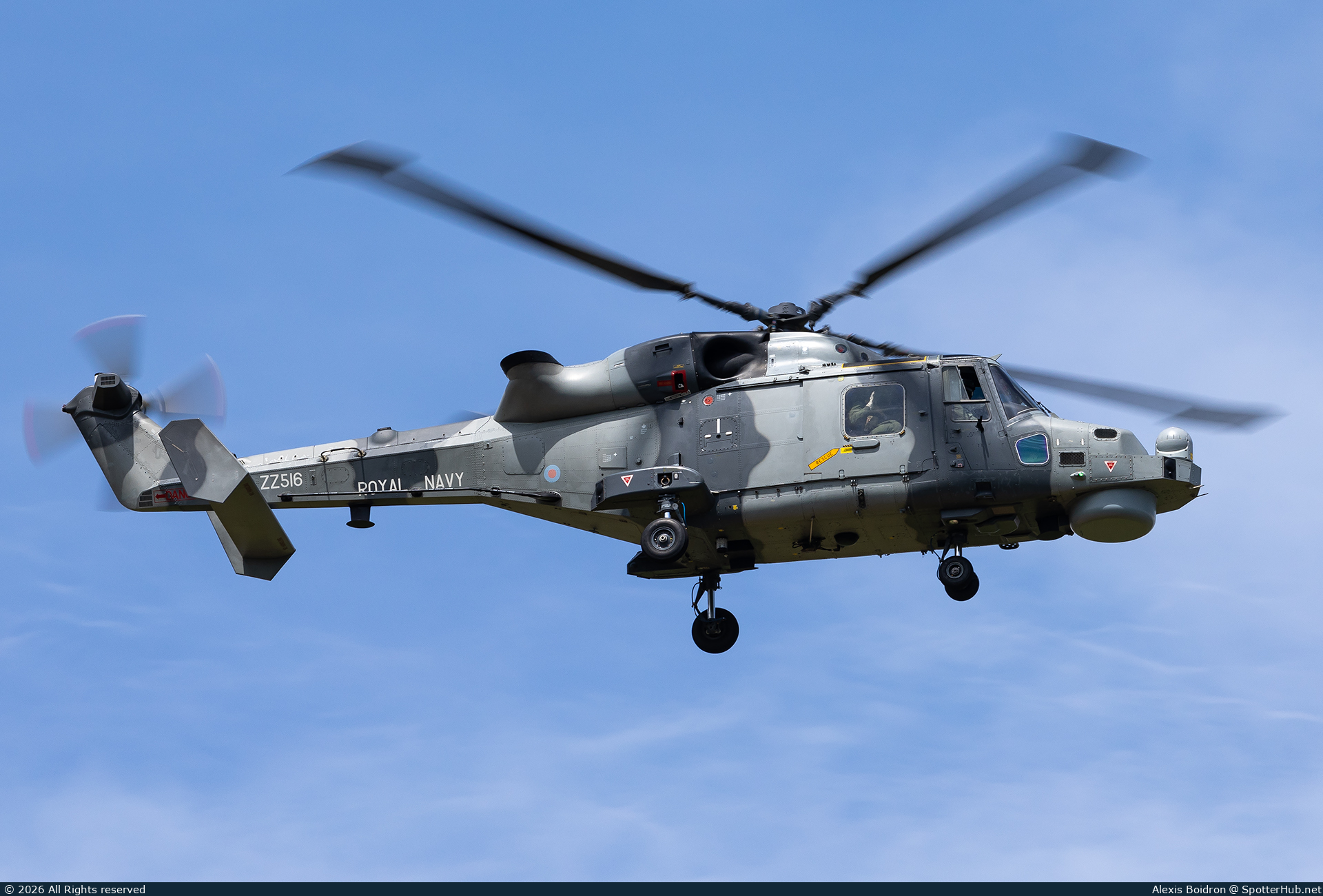 Photo of ZZ516 - AgustaWestland AW159 Wildcat HMA2 operated by Royal Navy