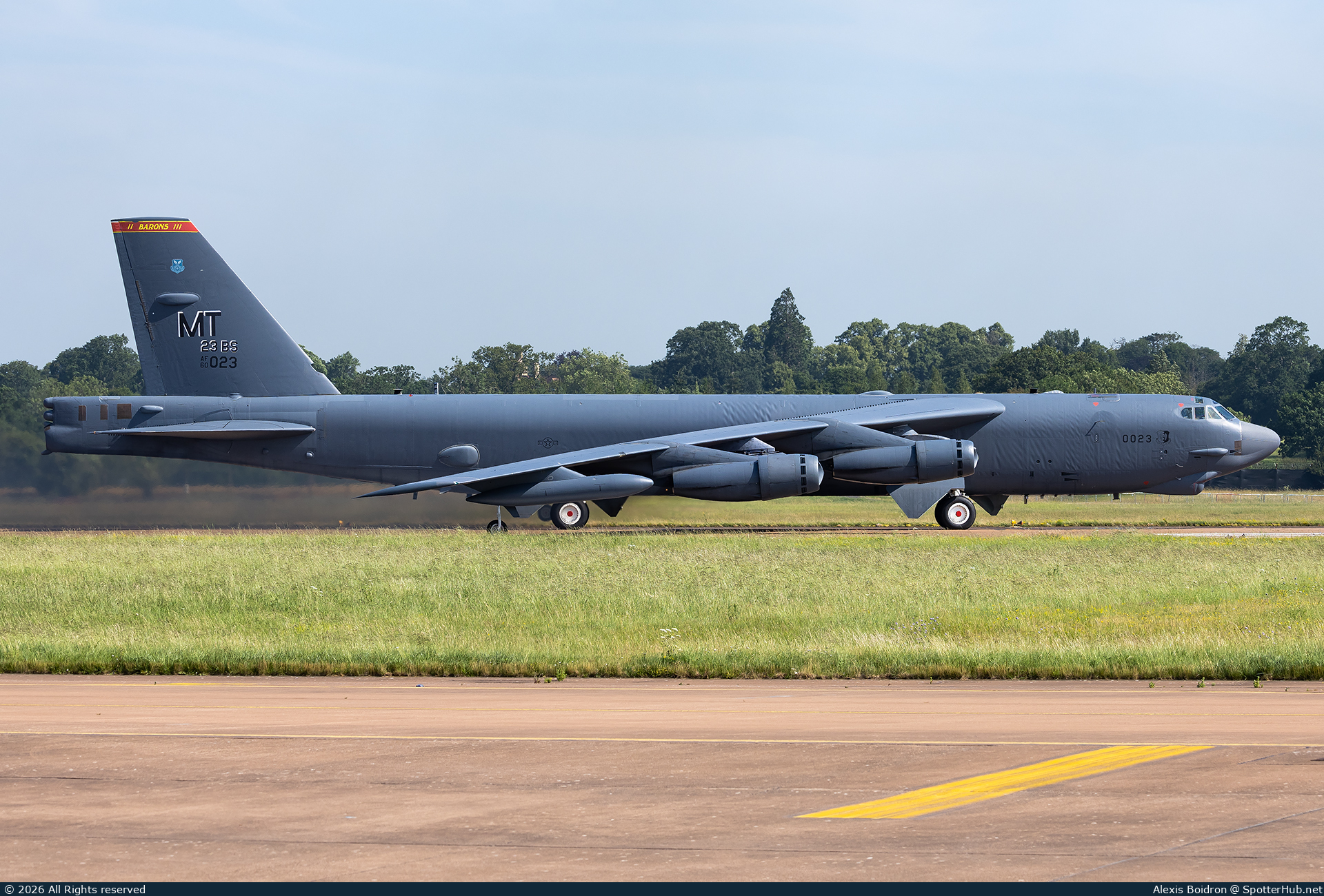 Photo of 60-0023 - Boeing B-52H Stratofortress operated by US Air Force
