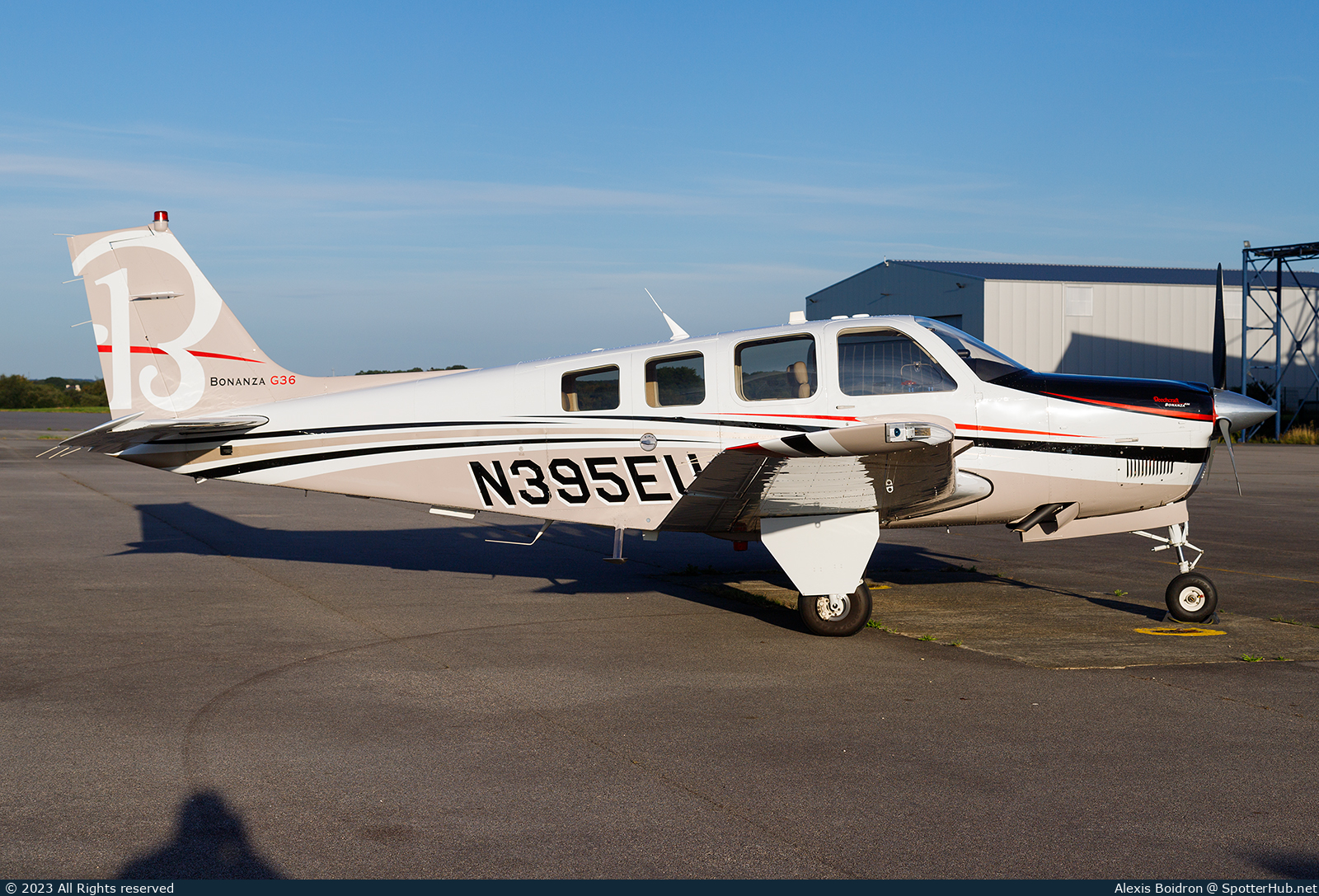 Photo of N395EU - Beechcraft G36 Bonanza operated by Private