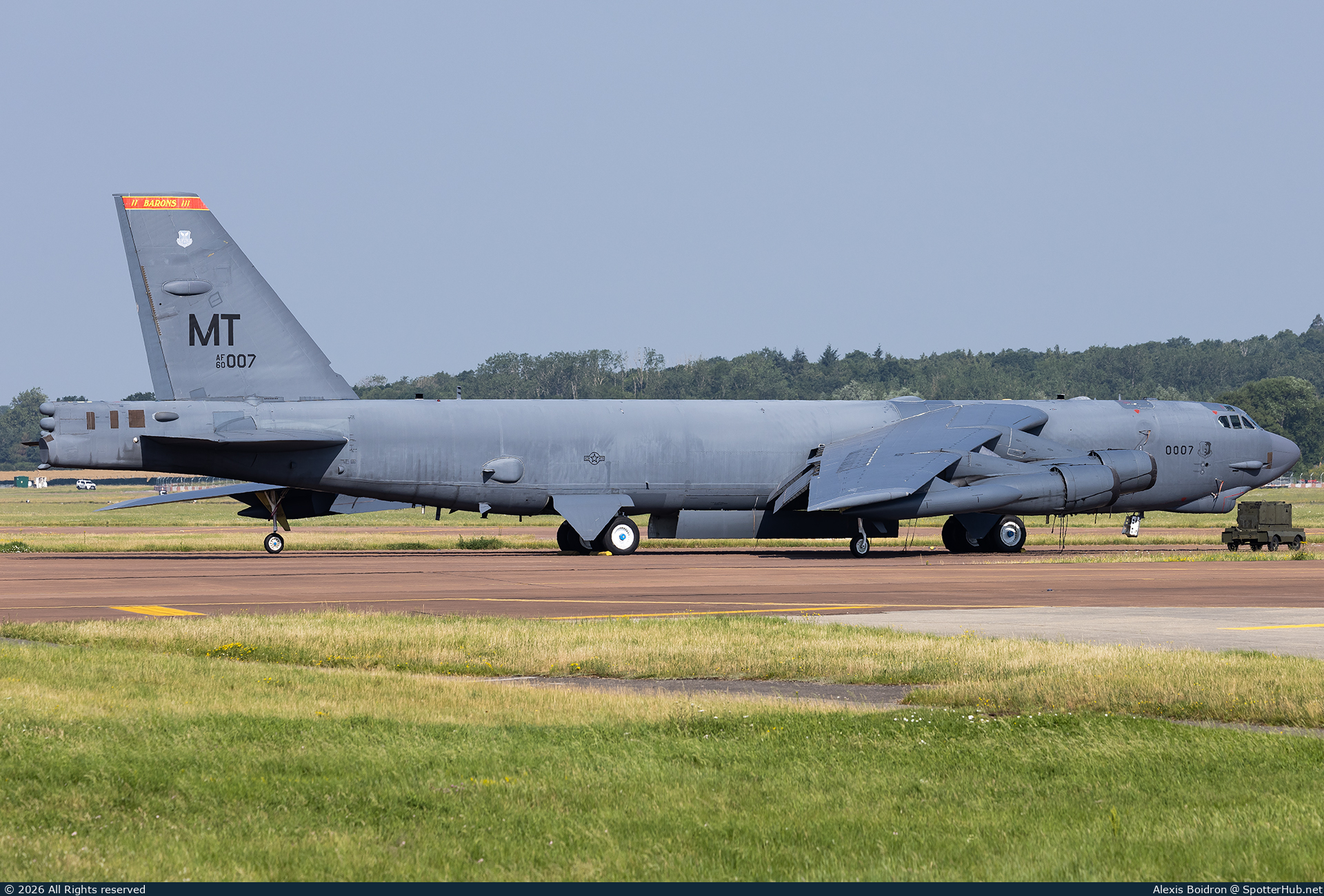 Photo of 60-0007 - Boeing B-52H Stratofortress operated by US Air Force