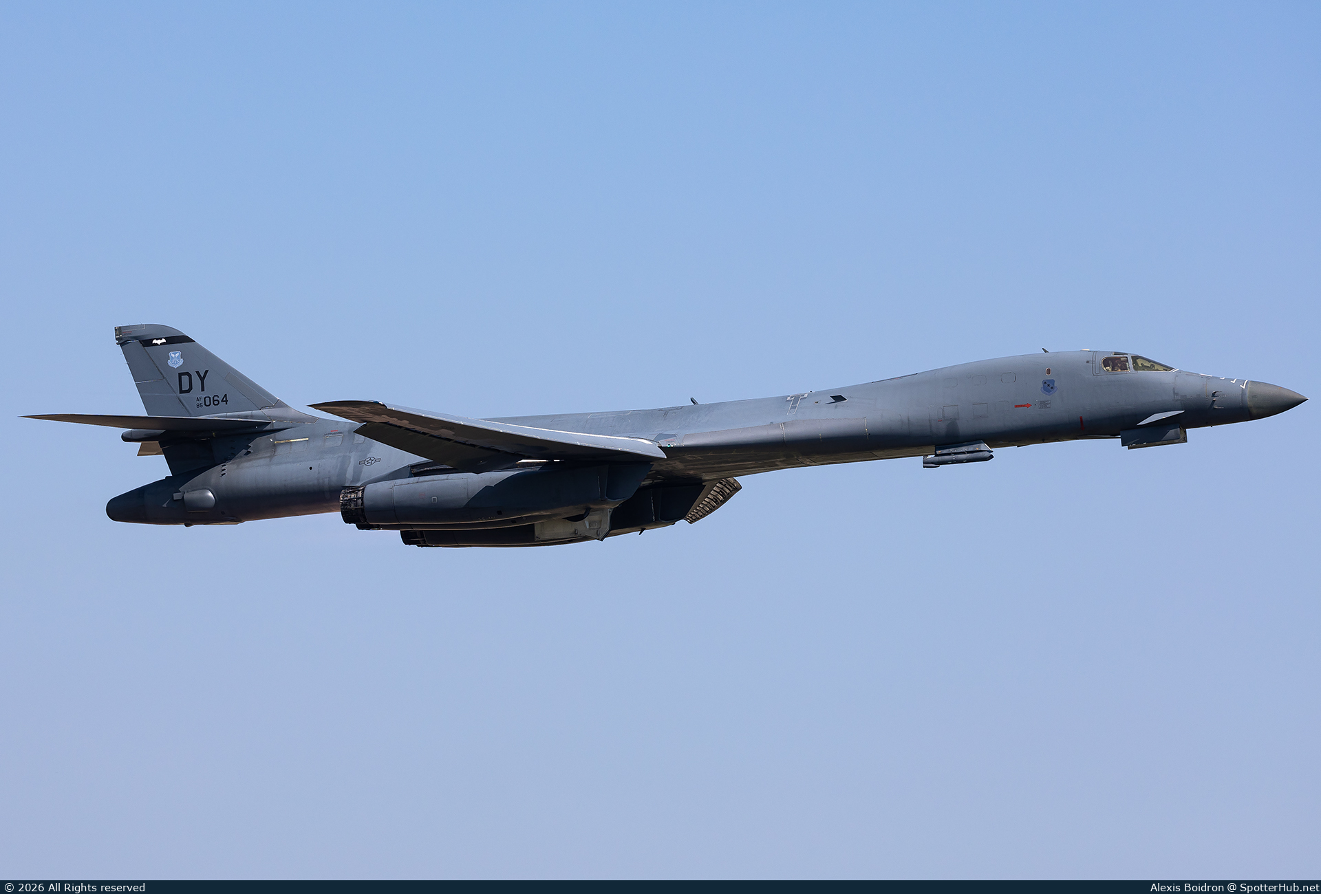 Photo of 85-0064 - Rockwell B-1B Lancer operated by US Air Force