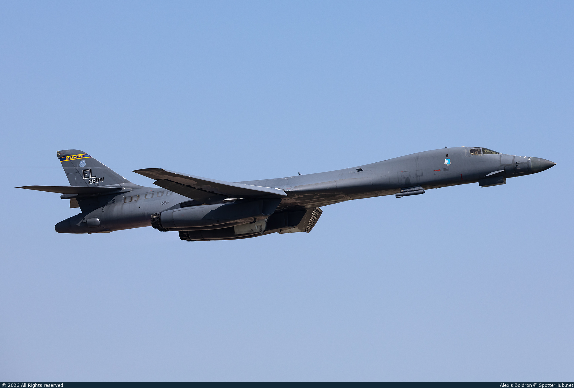 Photo of 86-0129 - Rockwell B-1B Lancer operated by US Air Force