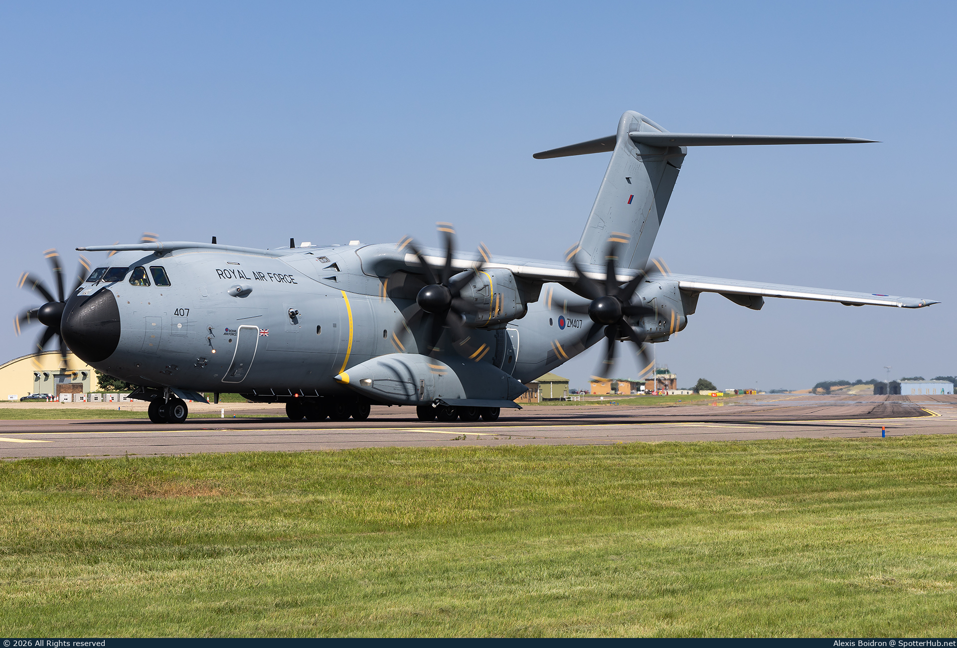 Photo of ZM407 - Airbus A400M Atlas C.1 operated by Royal Air Force